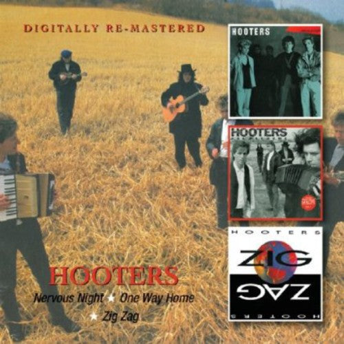 the album cover for Hooters - Nervous Night/One Way Home/Zig Zag [Import]