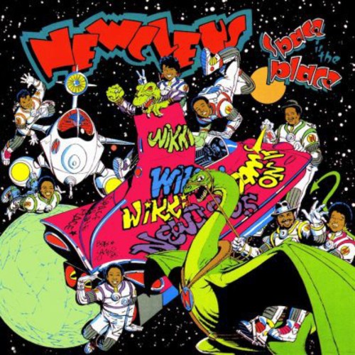 the album cover for Newcleus - Space Is the Place
