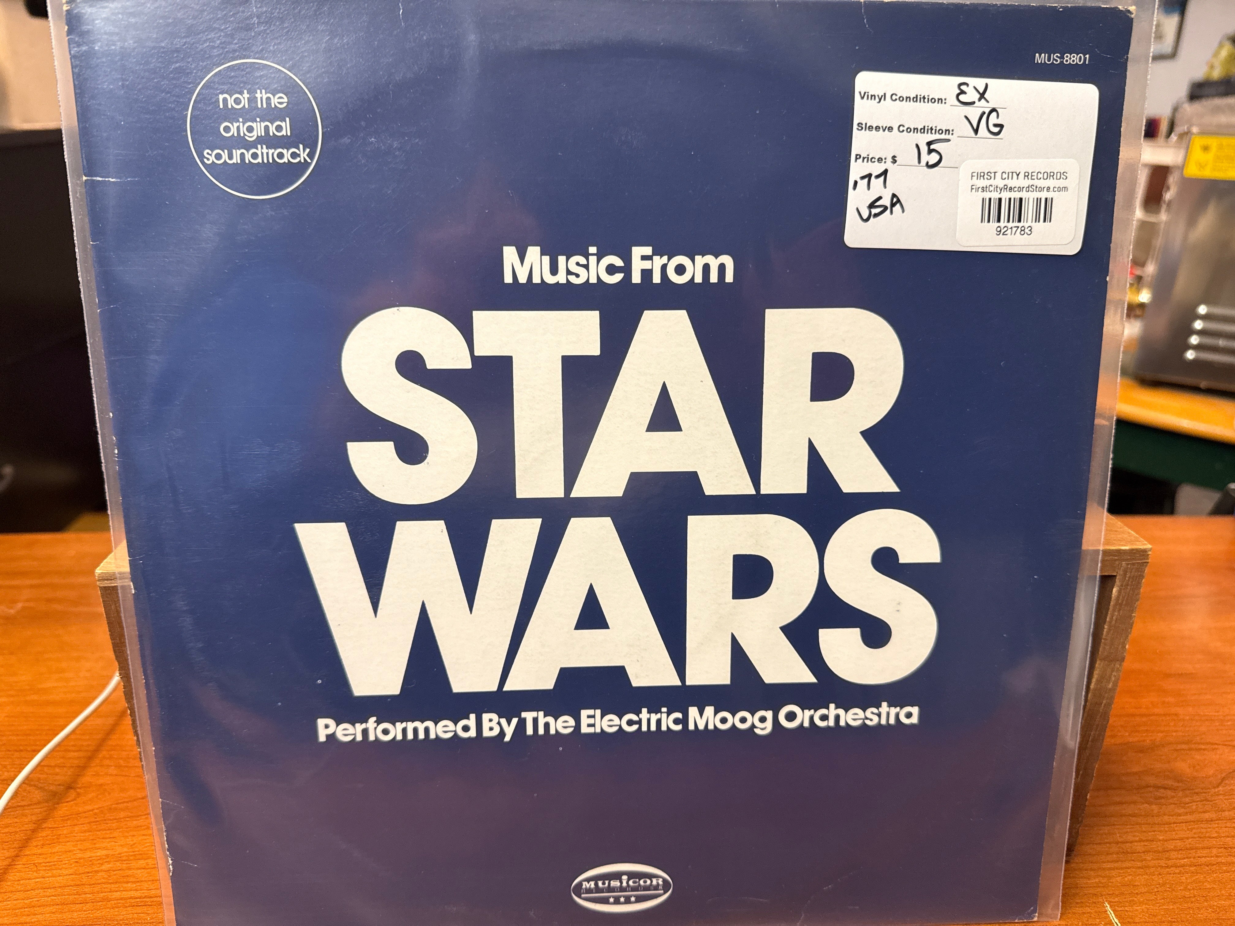 Electric Moog Orchestra - Music From STAR WARS (1977, USED)