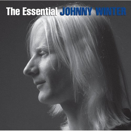the album cover for Johnny Winter - The Essential Johnny Winter