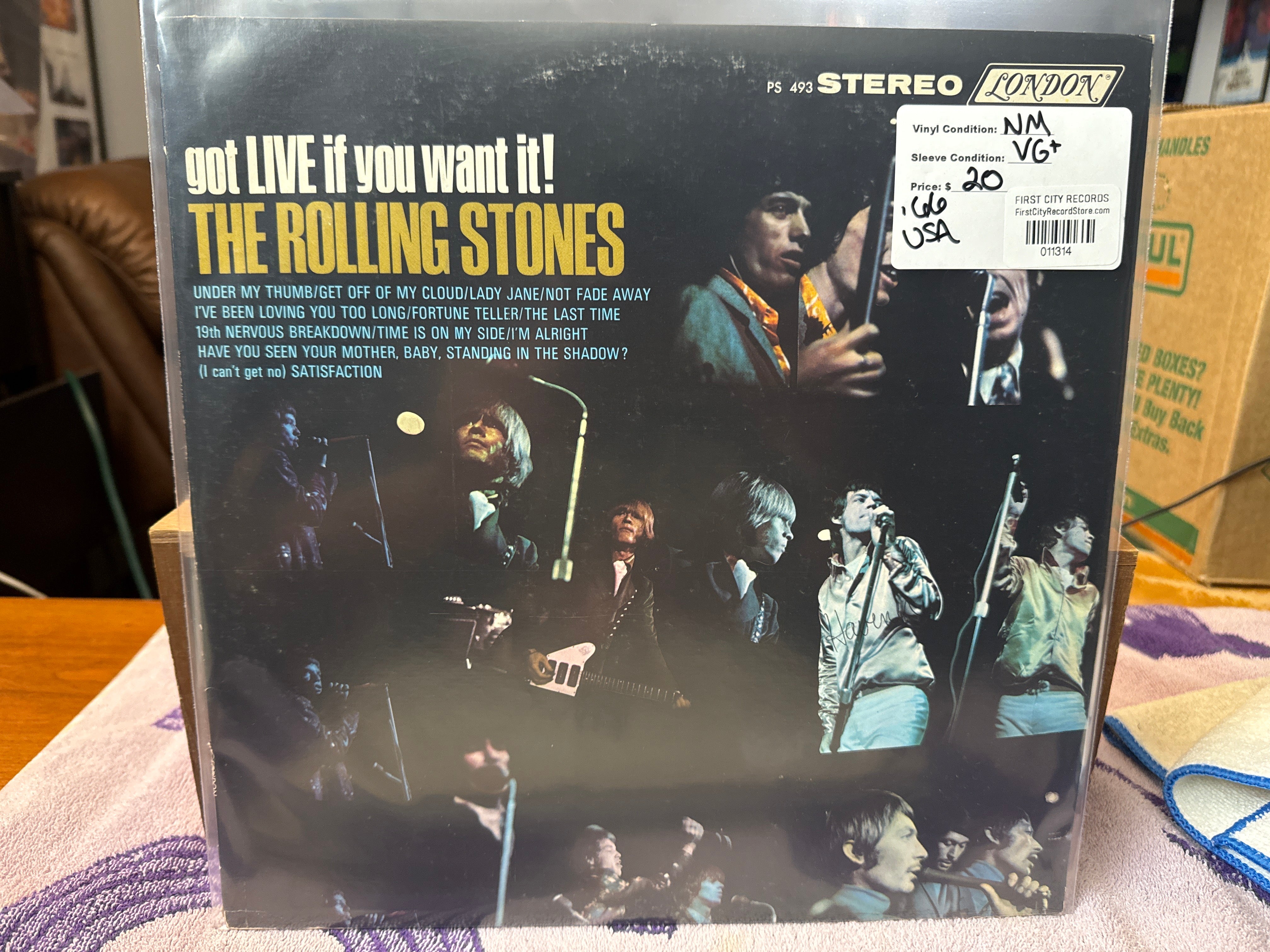 Rolling Stones - Got LIVE If You Want It! (1966, USED)