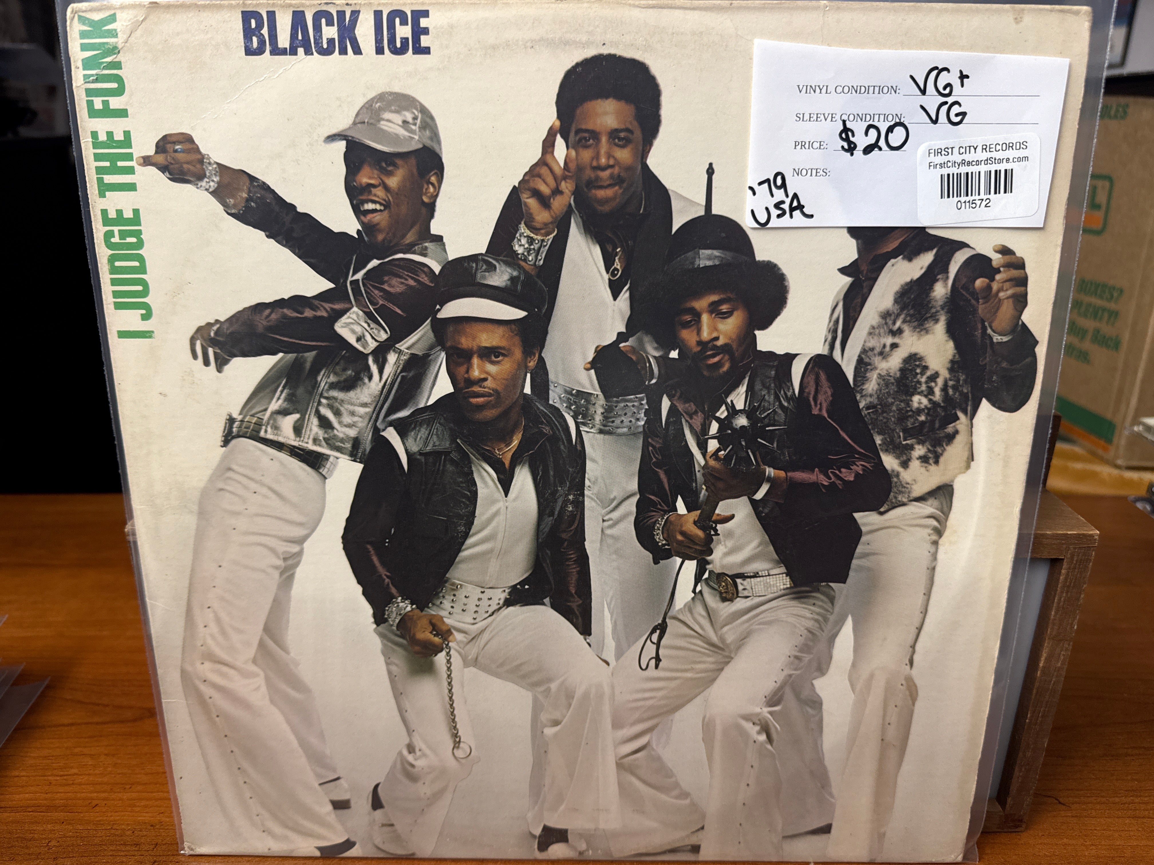 Black Ice - I Judge The Funk (1979, USED)