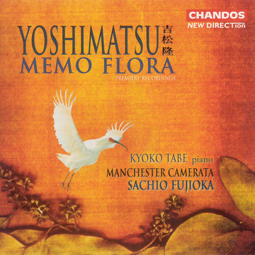 the album cover for T. YOSHIMATSU - Piano Cto: Memo Flora / Dream Colored Mobile
