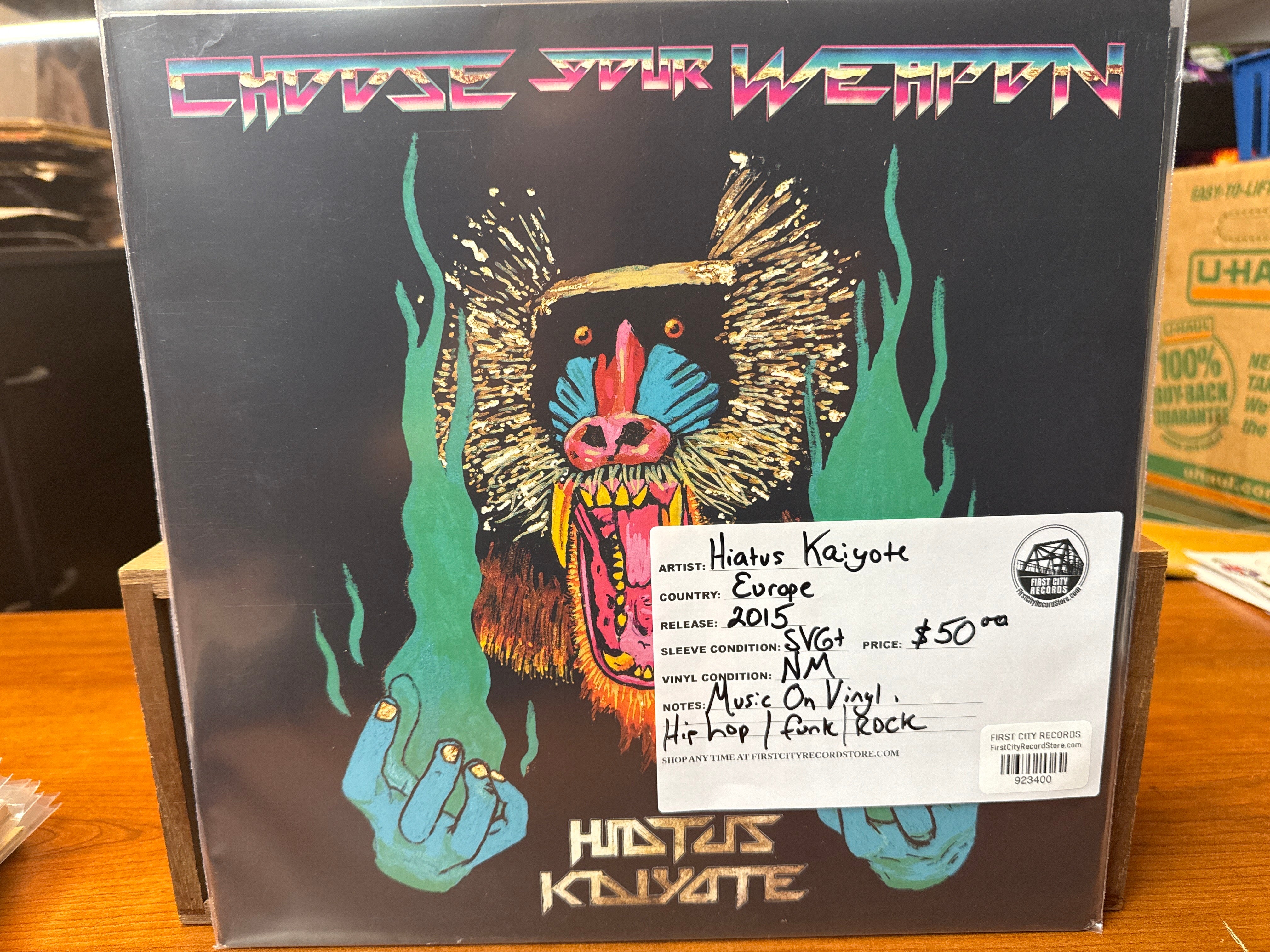 Hiatus Kaiyote - Choose Your Weapon (2015 E.U. Pressing, USED)