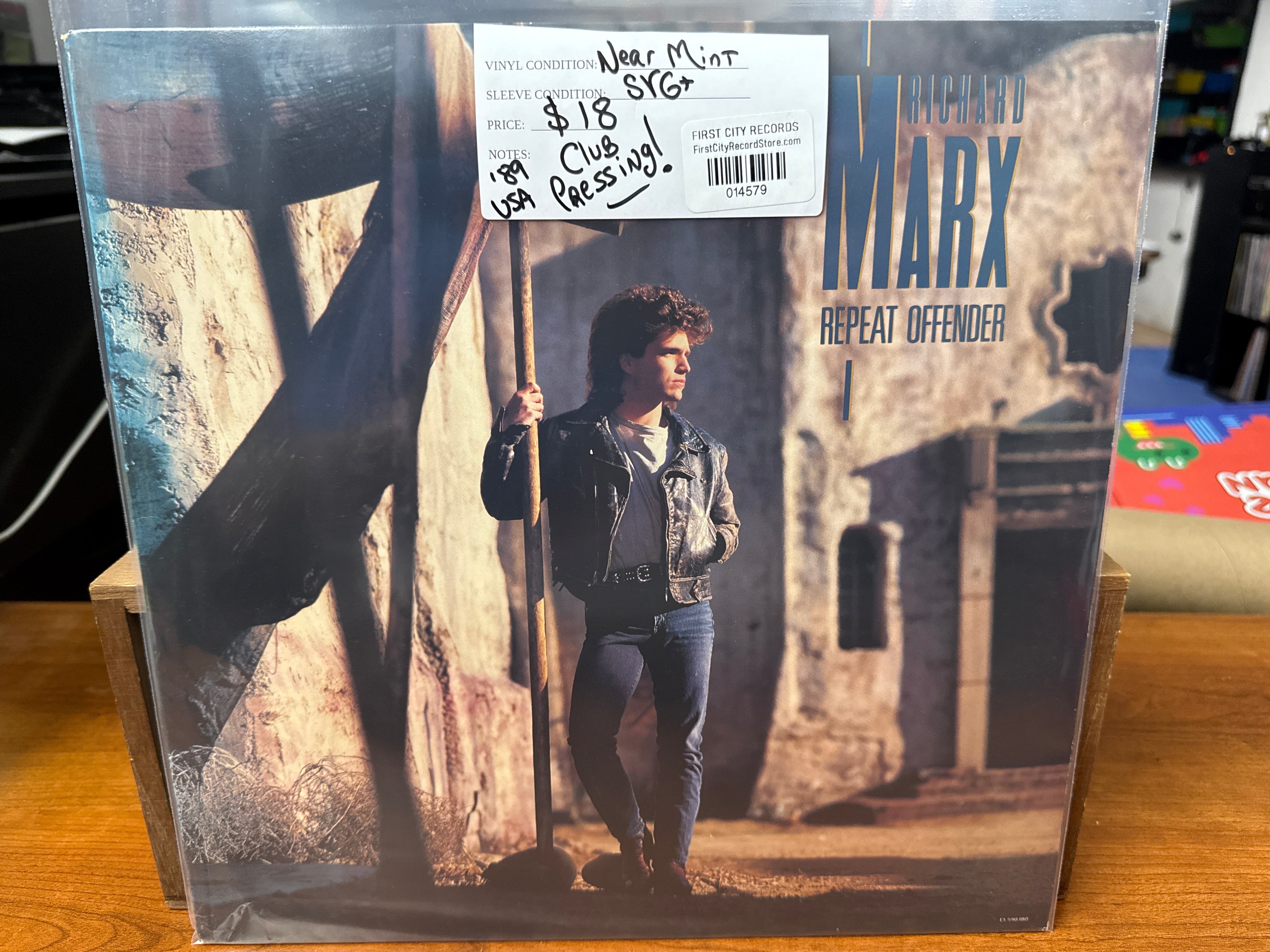 Richard Marx - Repeat Offender (1989 Club Pressing, USED)