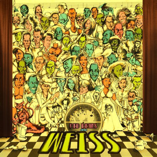 the album cover for Chuck E. Weiss - Red Beans & Weiss [Vinyl]
