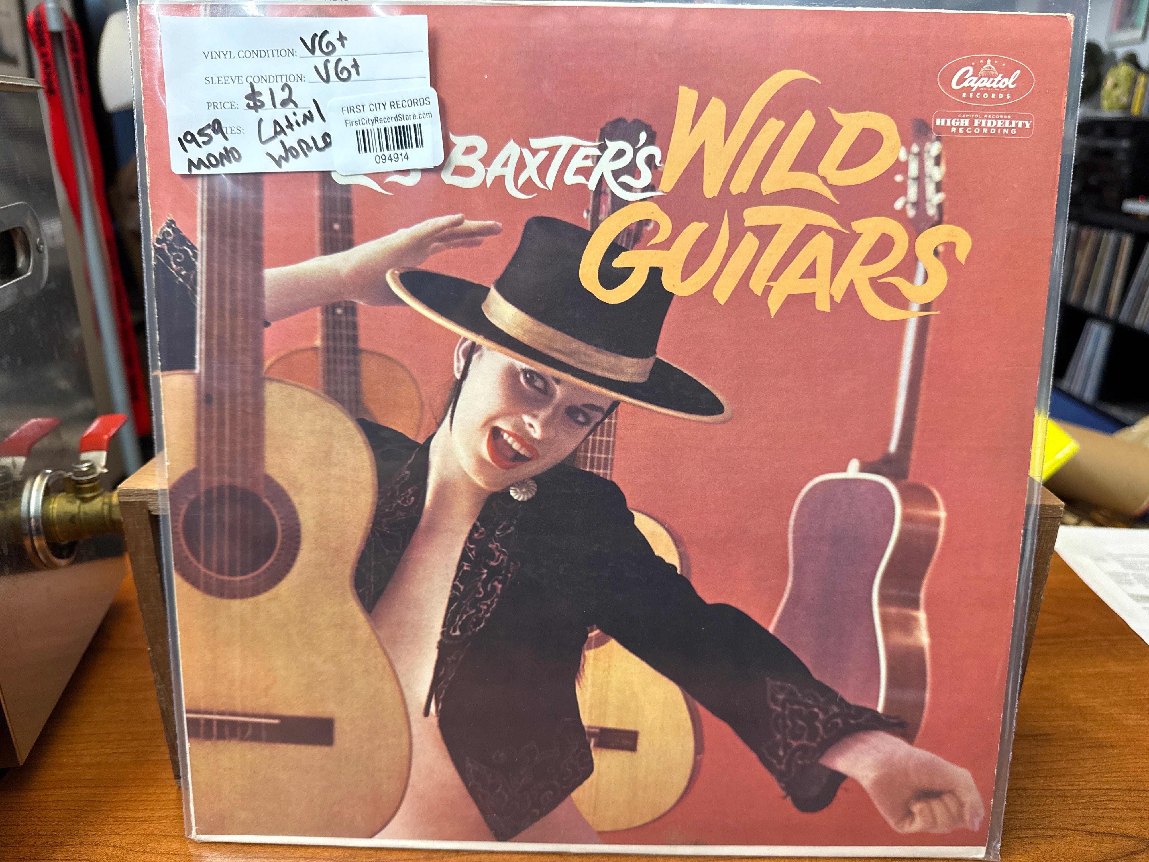 Les Baxter's Wild Guitars (1959, USED)