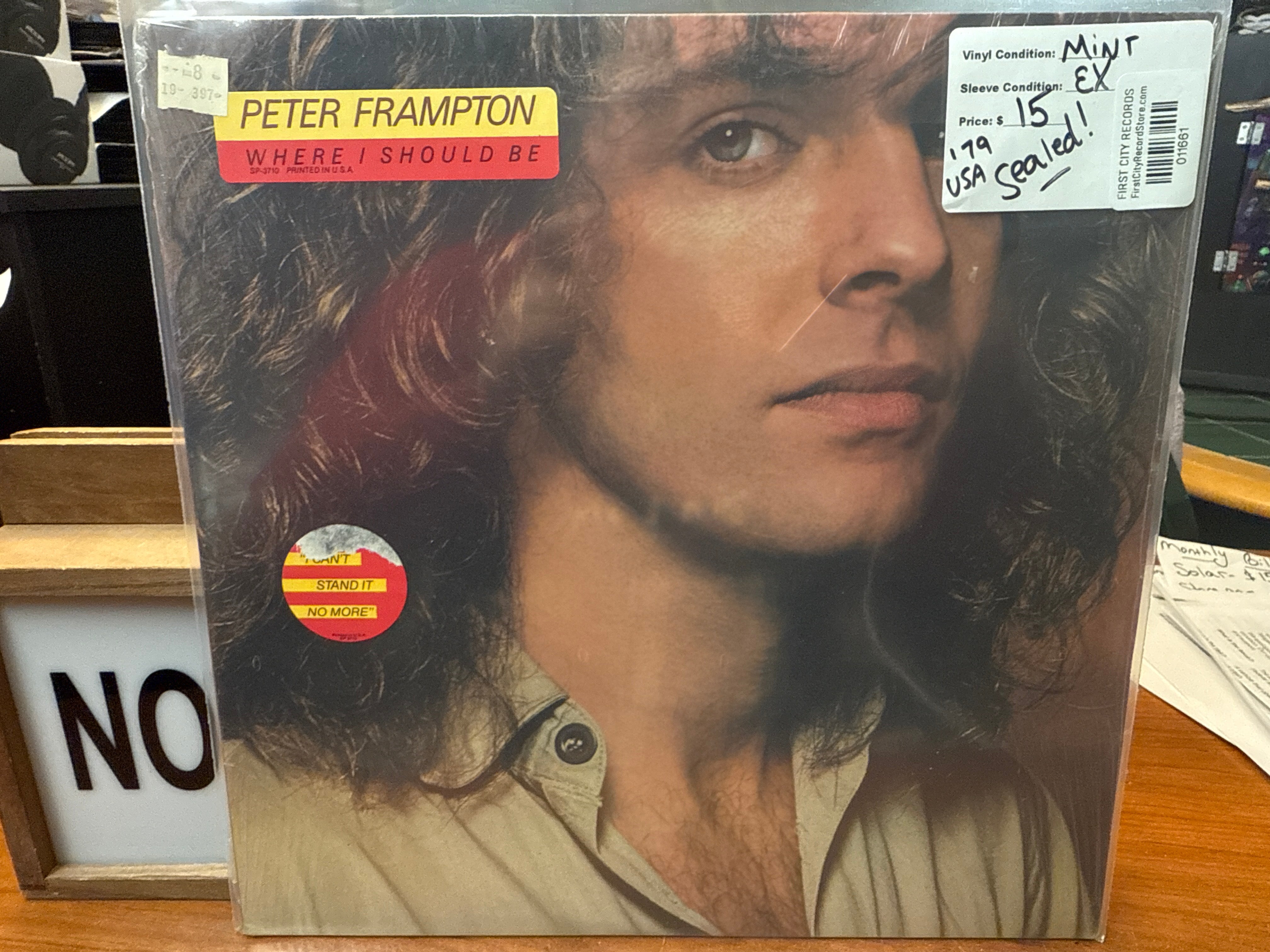 Peter Frampton - Where I Should Be (1979, Sealed, USED)