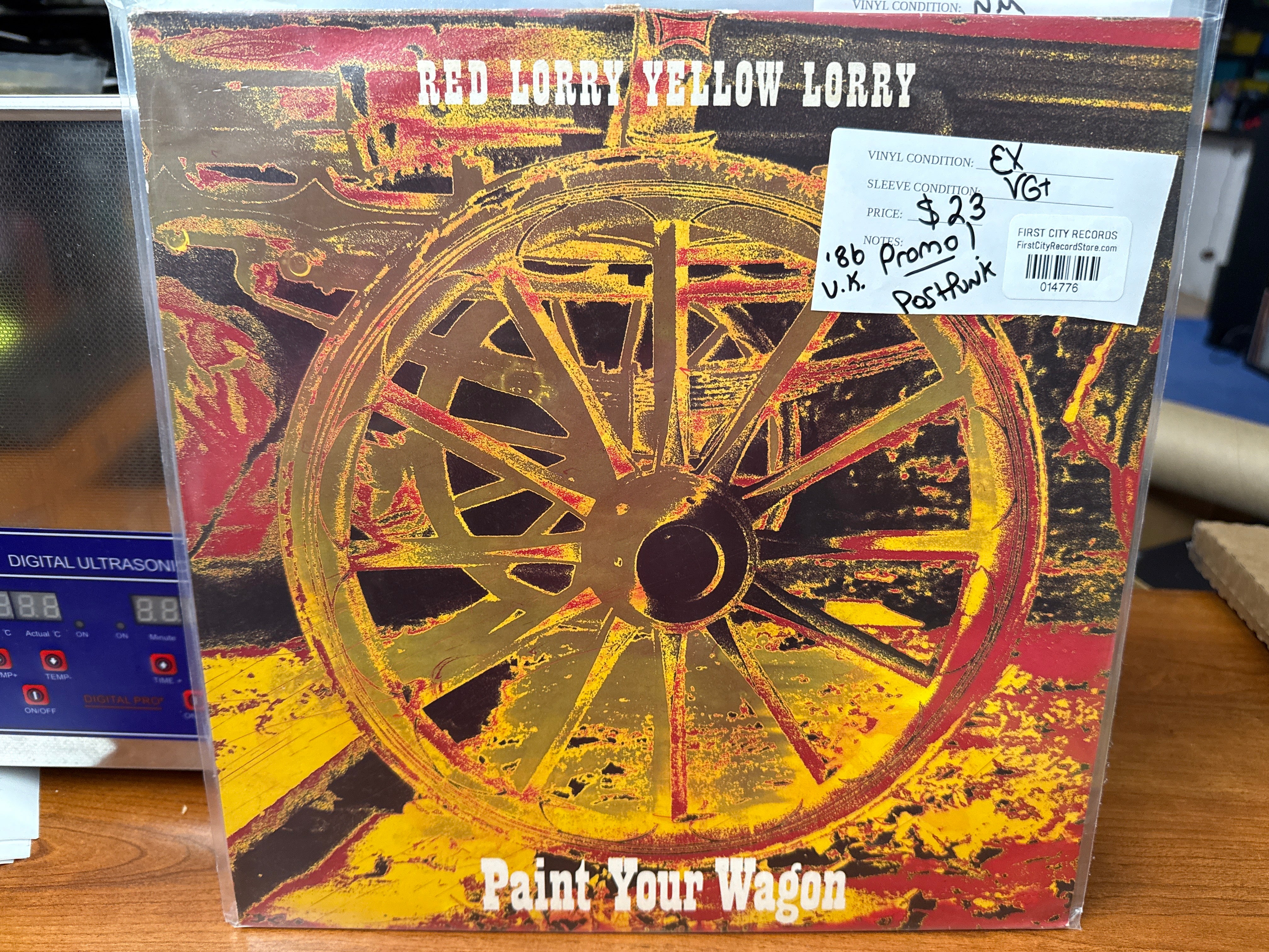 Red Lorry Yellow Lorry - Paint Your Wagon (1986, UK Promo, USED)