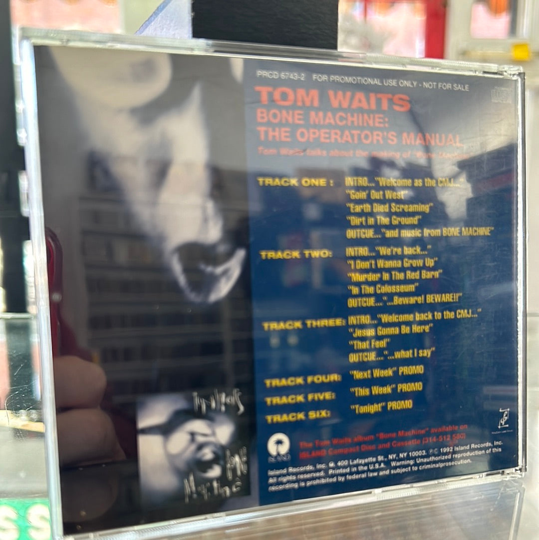 Tom Waits - Bone Machine: The Operator’s Manual