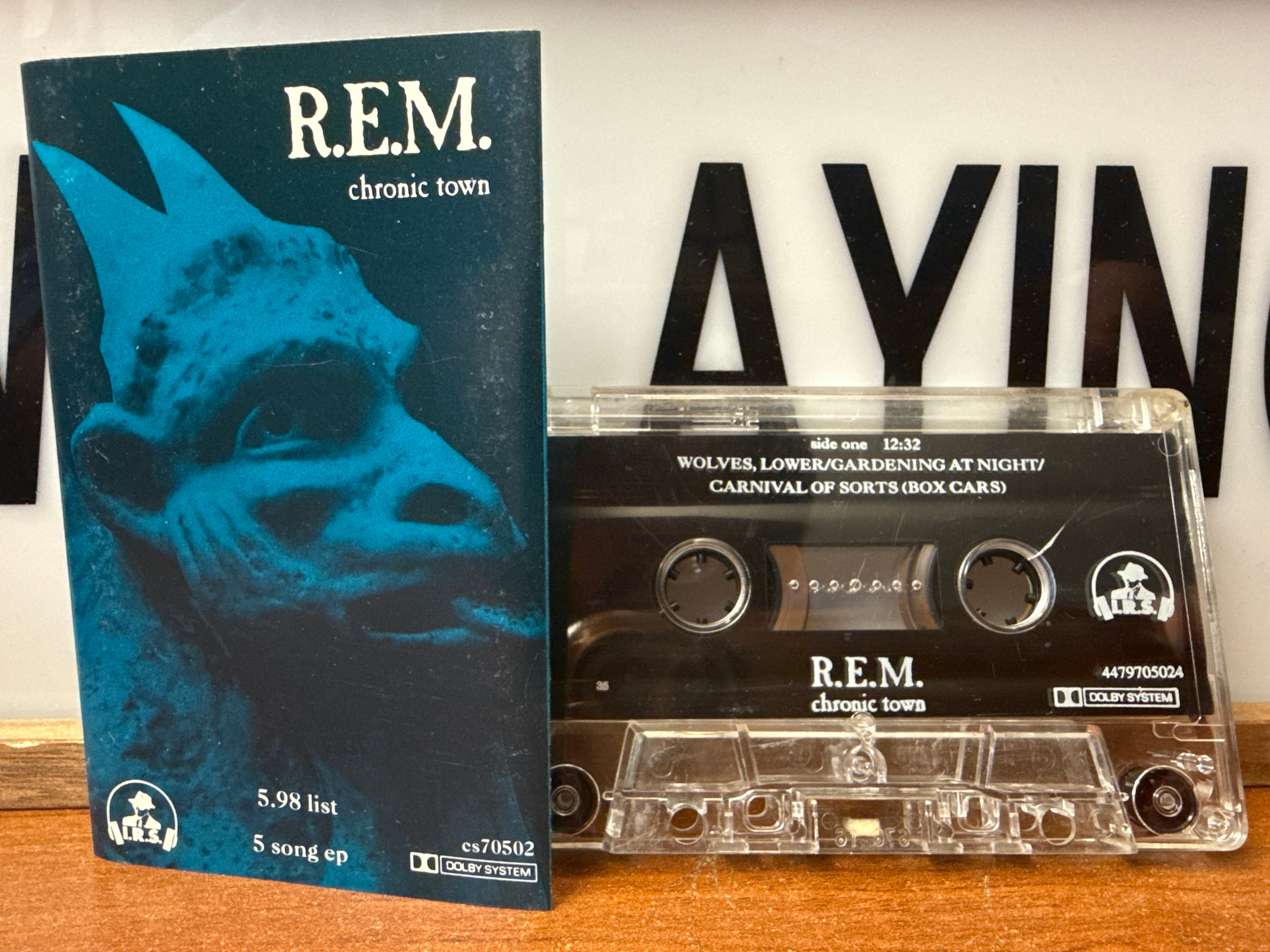 R.E.M. - Chronic Town (CASSETTE)