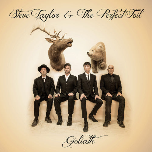 the album cover for Steve Taylor & The Perfect Foil - Goliath [Vinyl]