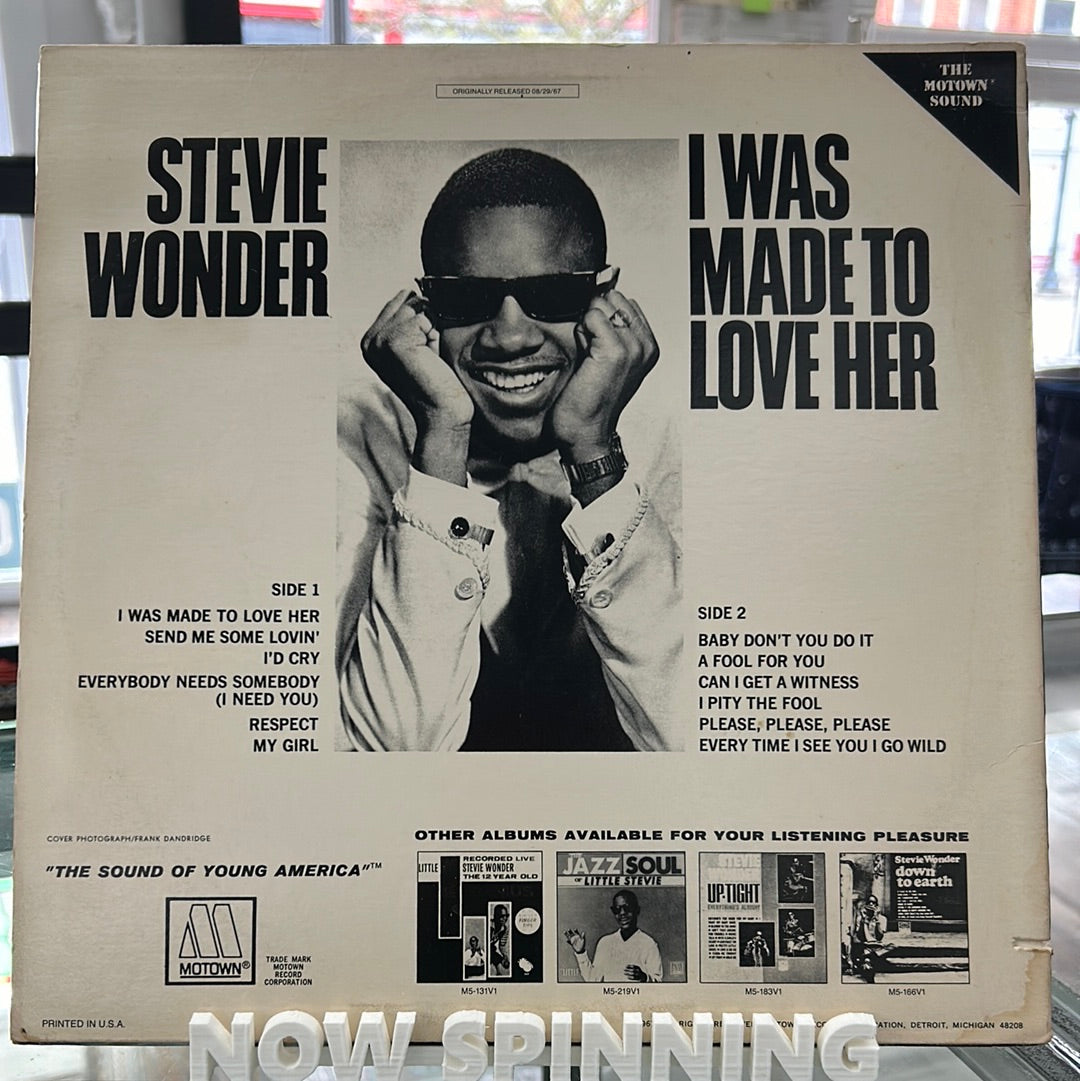 Stevie Wonder - I Was Made To Love Her