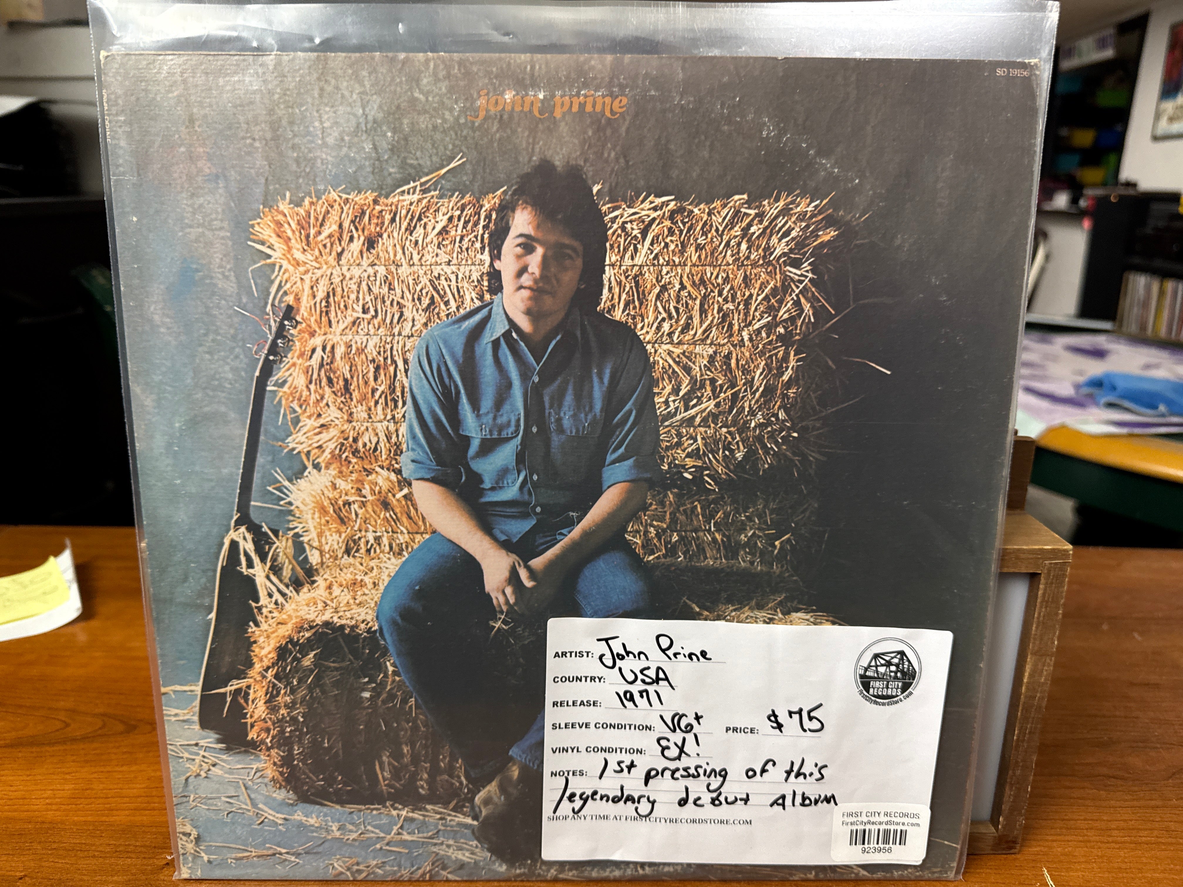 John Prine - Self Titled (1971, 1st Pressing, USED)