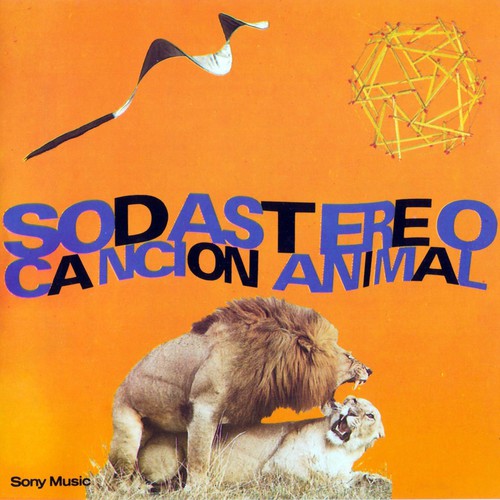 the album cover for  Soda Stereo - Cancion Animal