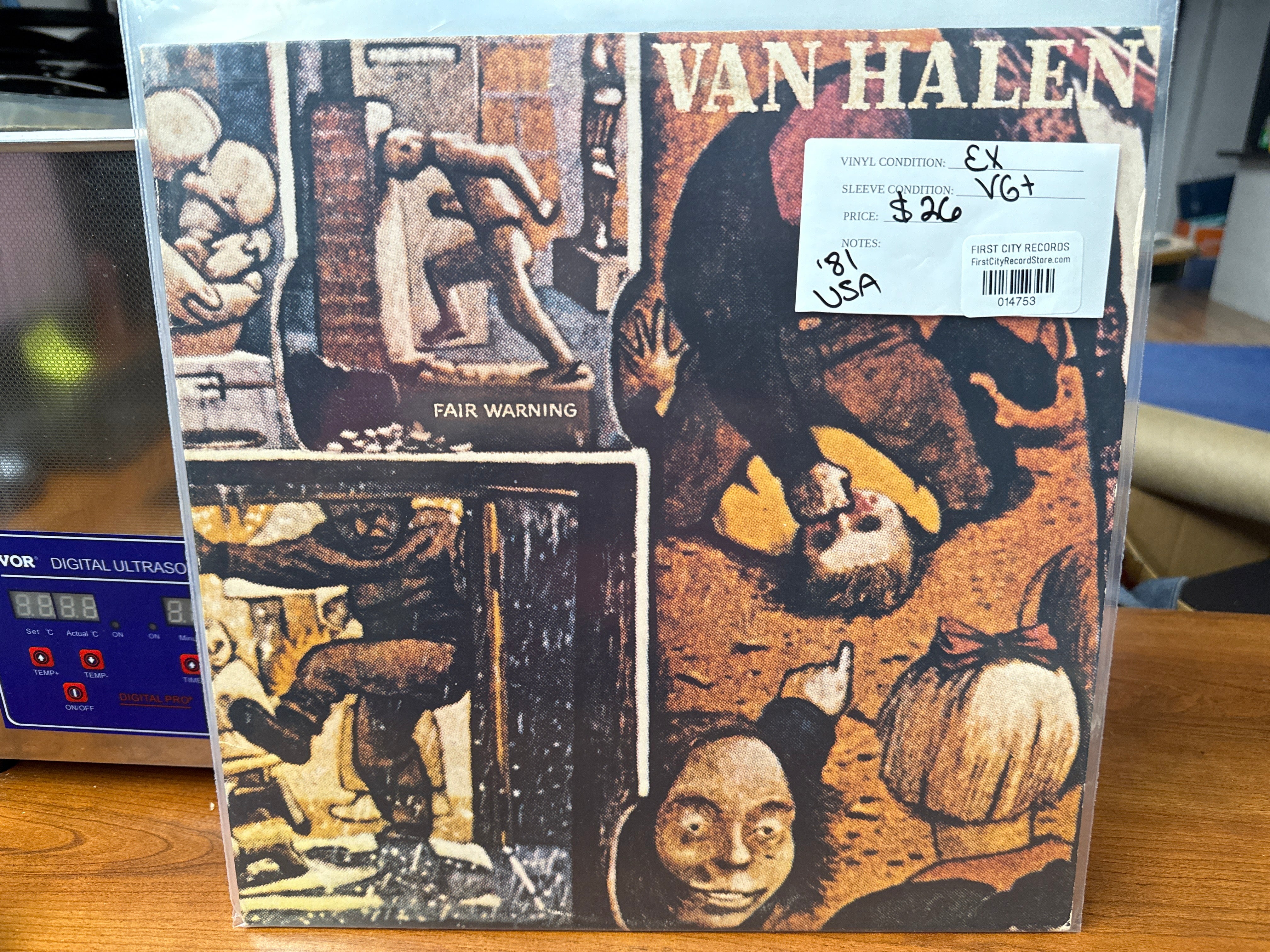 Van Halen - Fair Warning (1981, USED)