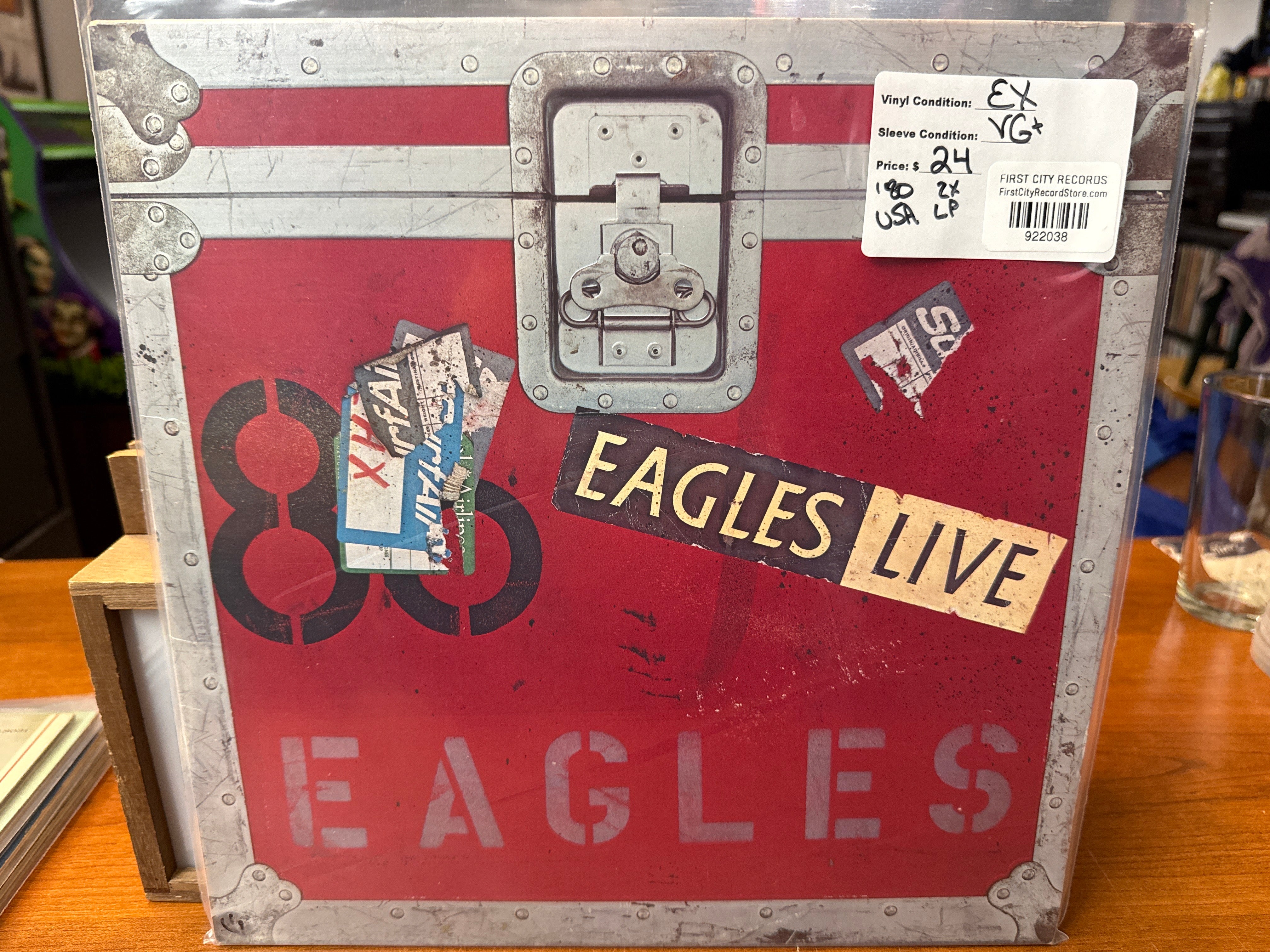 Eagles - Eagles LIVE  (1980, USED)