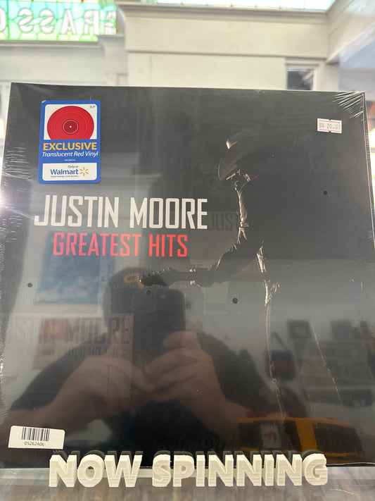 Justin Moore - Greatest Hits (Walmart Exclusive Red vinyl)