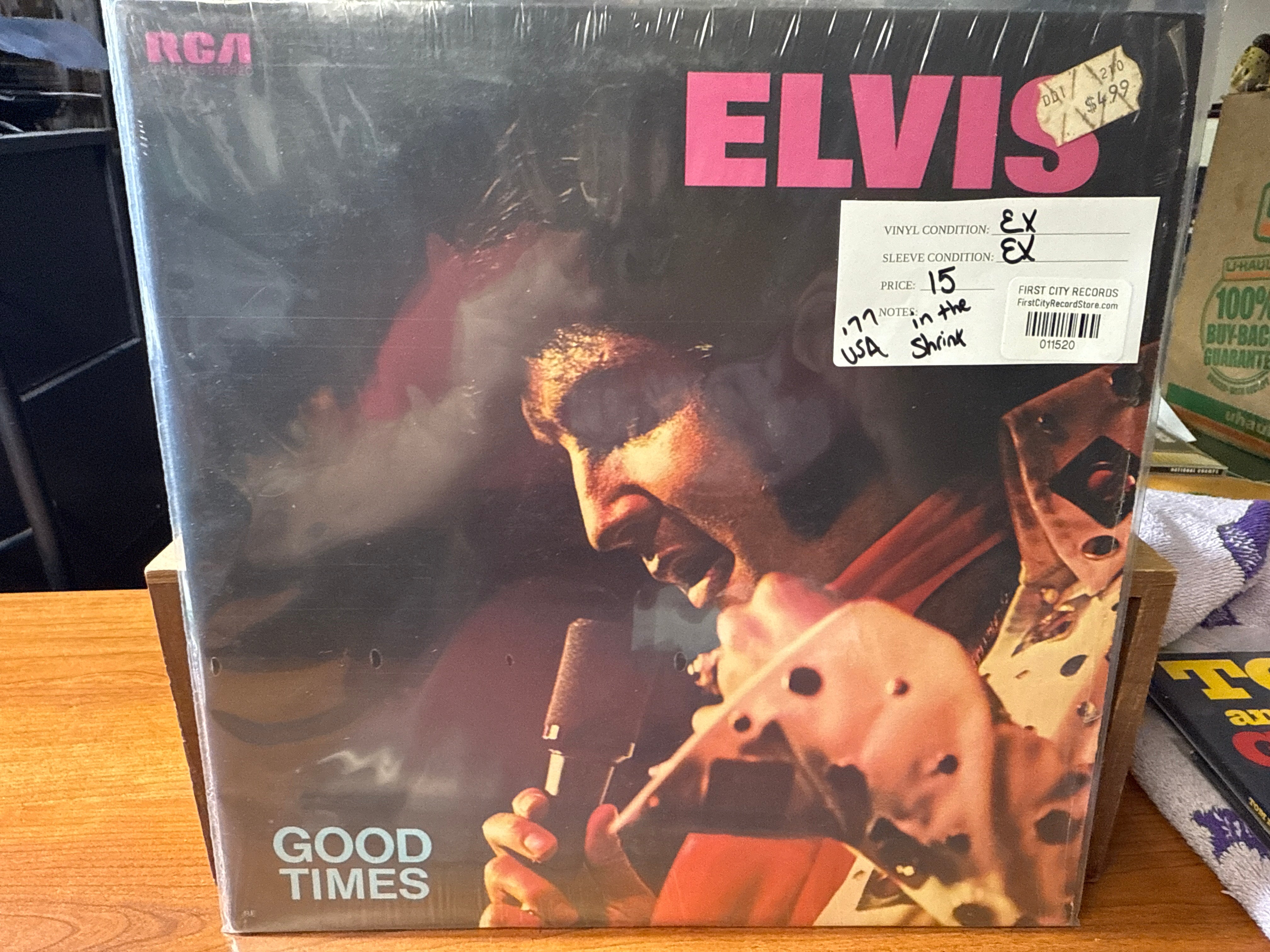 Elvis Presley - Good Times (1977, USED)
