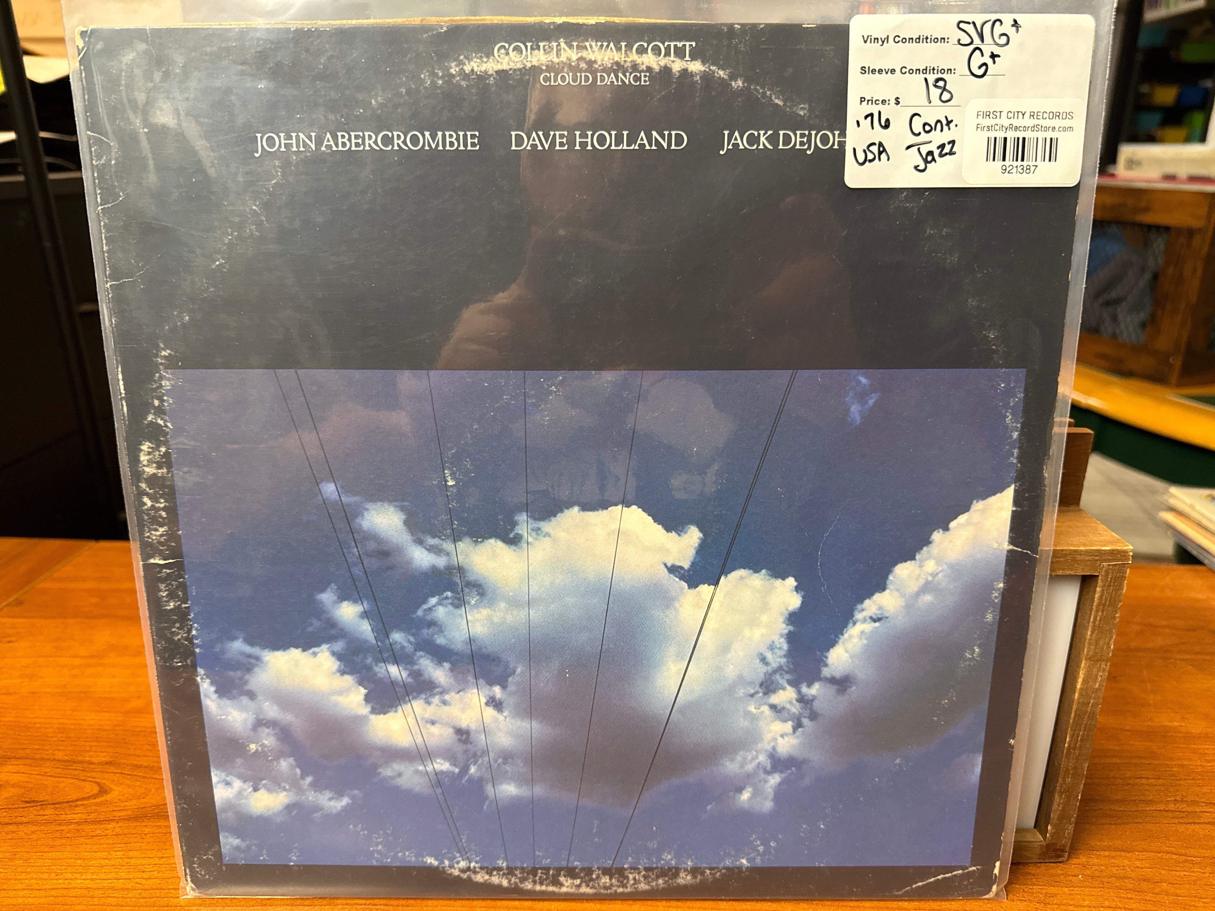 Collin Walcott - Cloud Dance (1976, USED)
