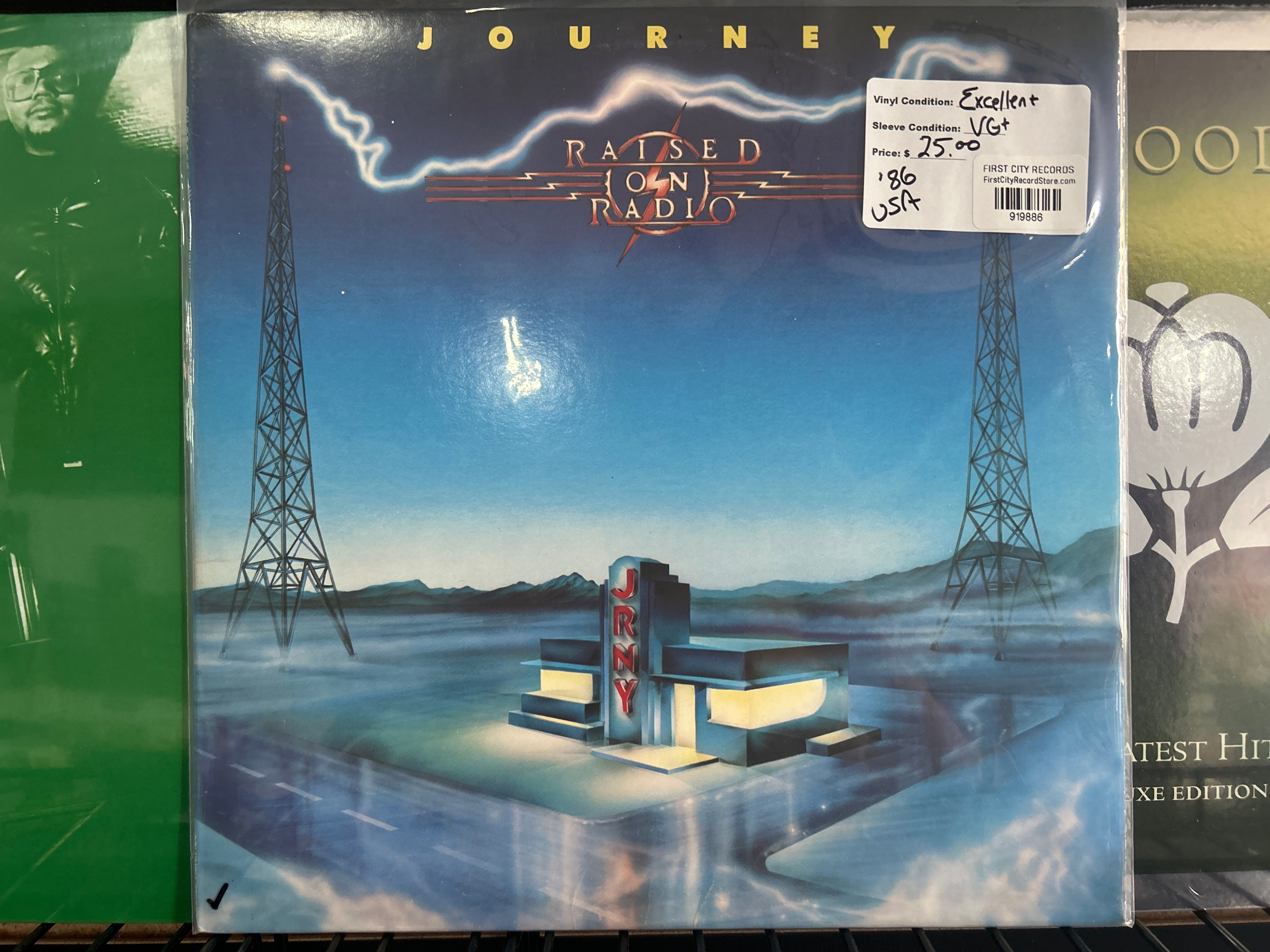 Journey - Raised On Radio (1986, USED)