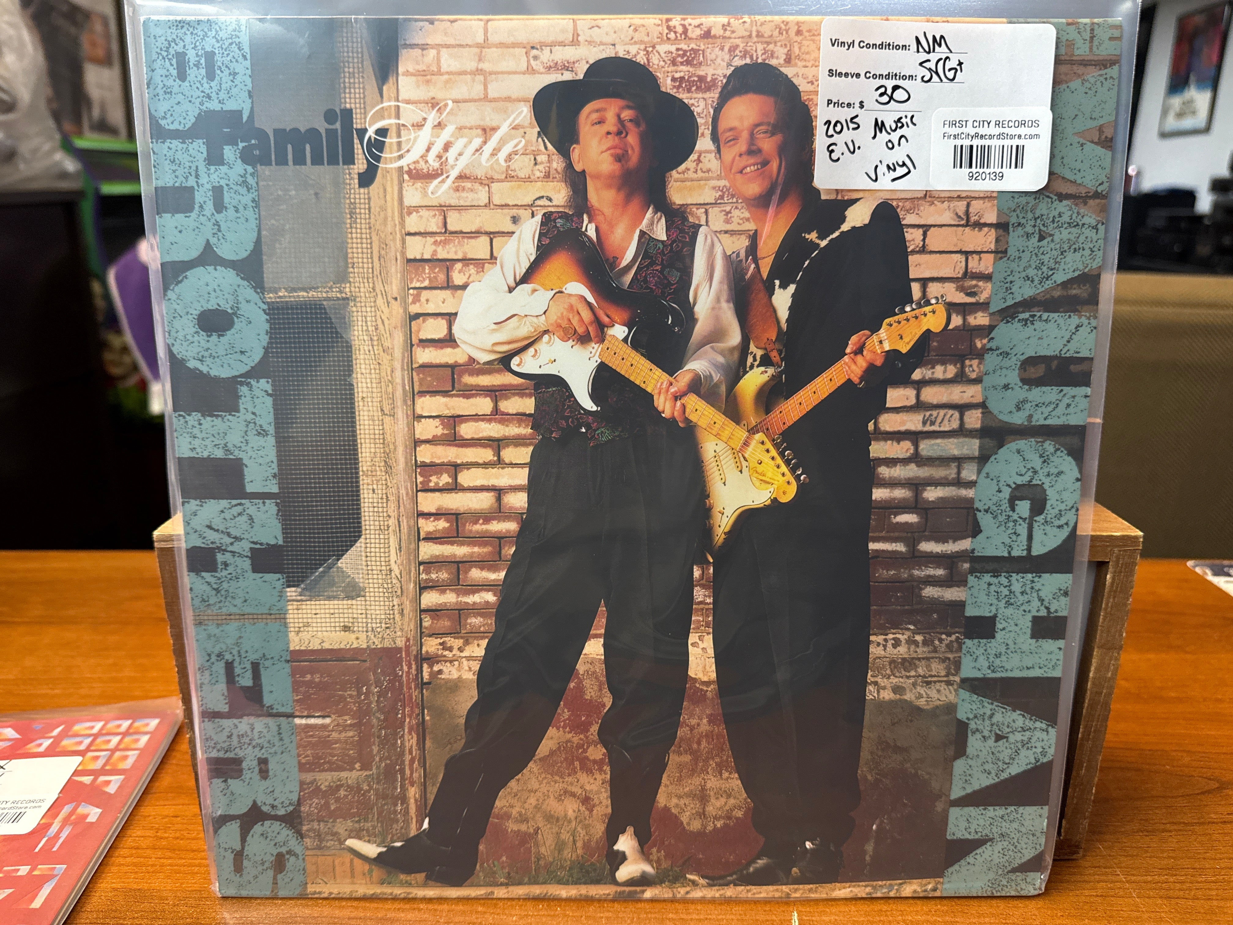 Stevie Ray Vaughan - Family Style (2015, Music On Vinyl, USED)