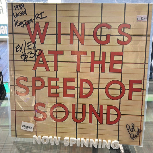 Wings - At the speed of sound
