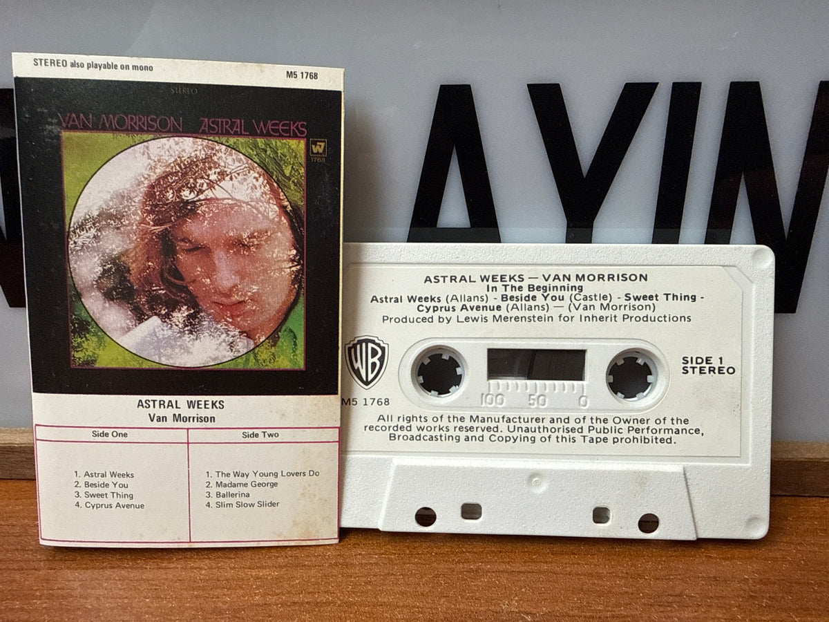 Van Morrison - Astral Weeks (1980, CASSETTE)