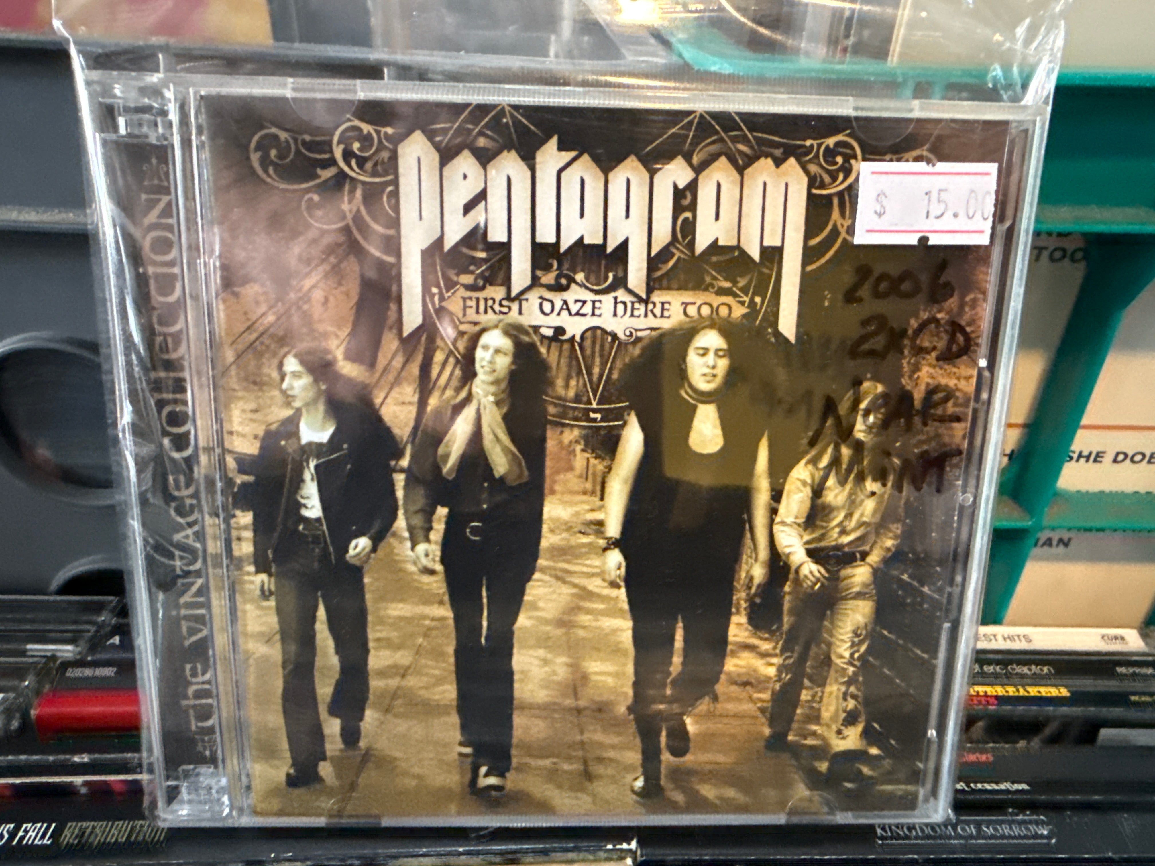 Pentragram - First Daze Here Too  (CD)