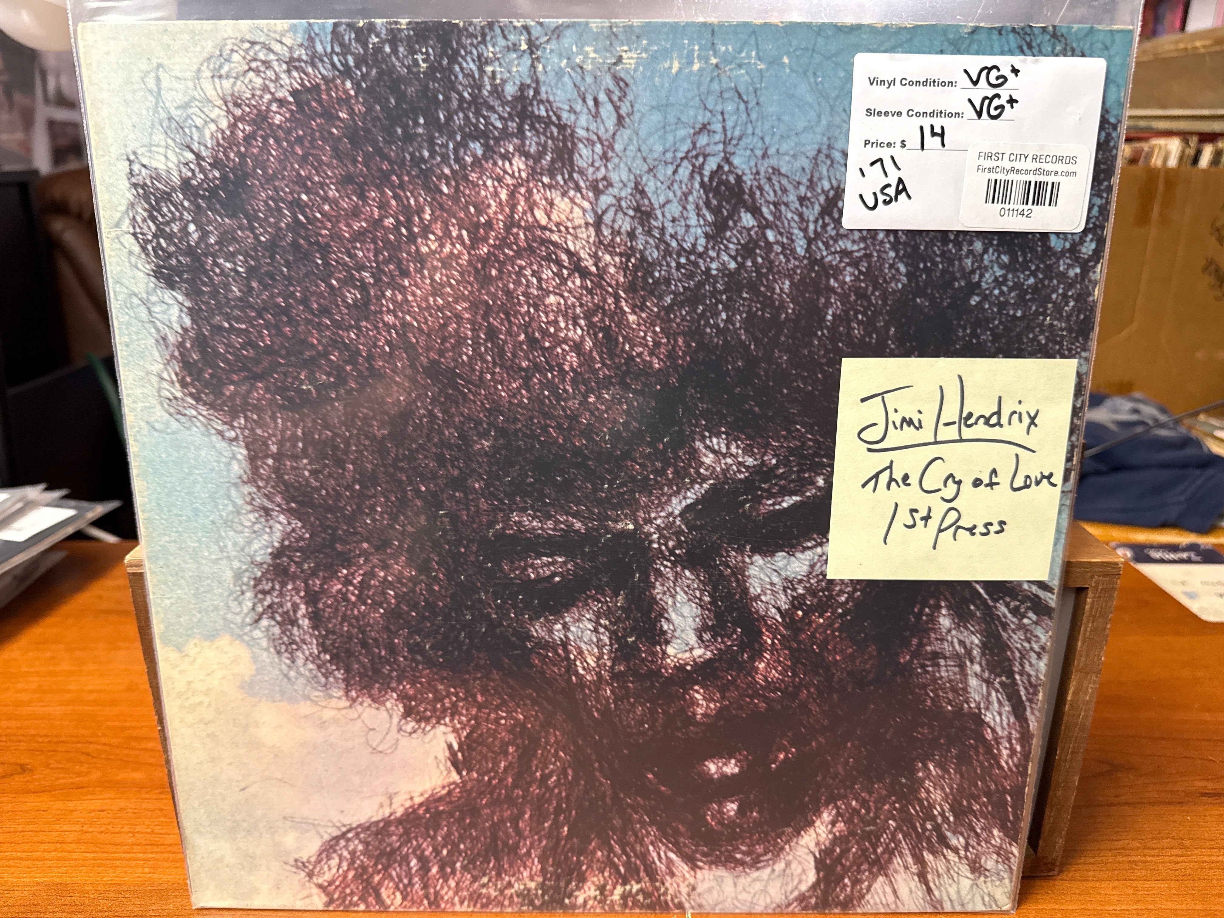 Jimi Hendrix - The Cry of Love (1st Pressing, USED)