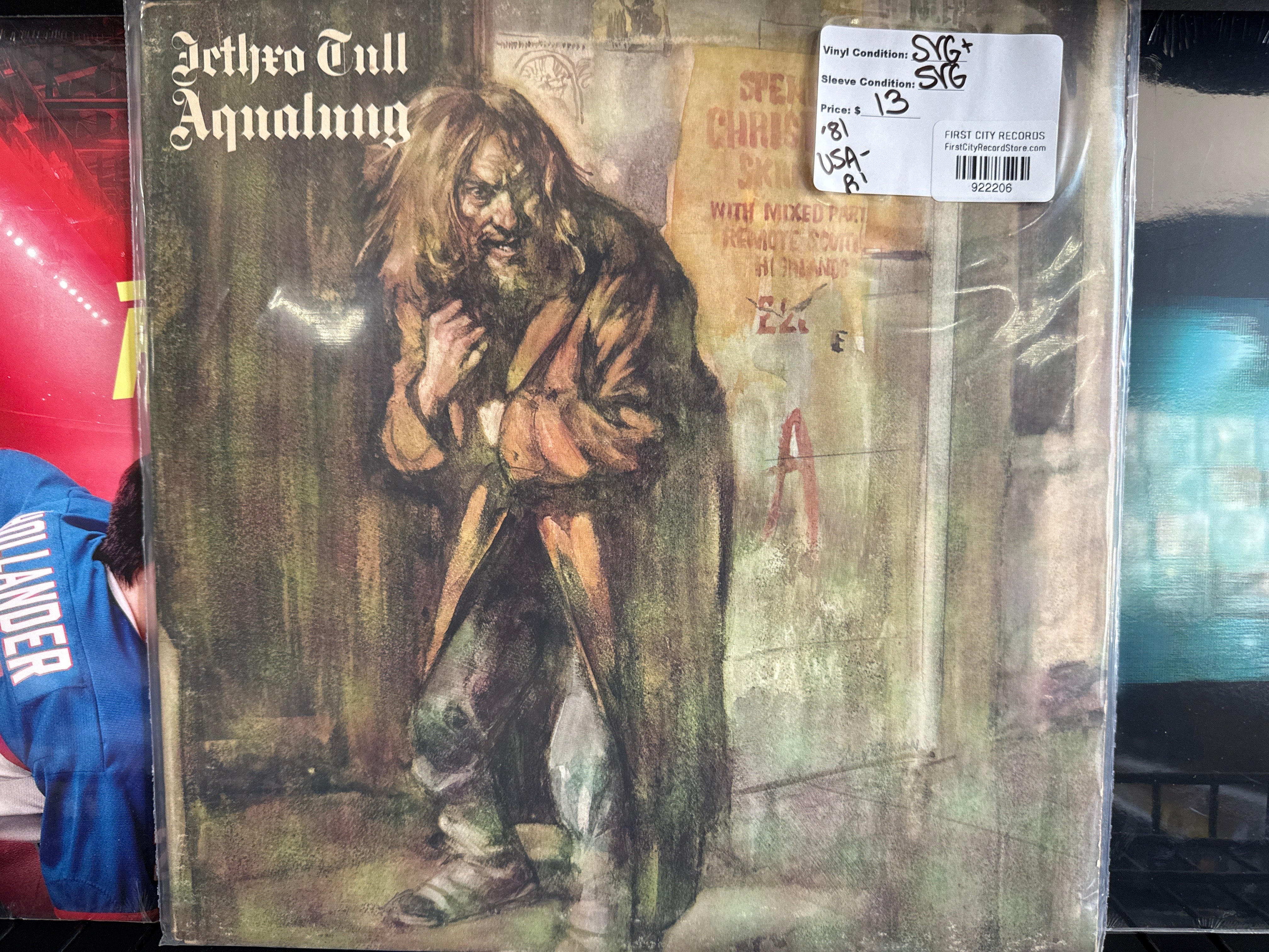 Jethro Tull - Aqualung (1981, USED)