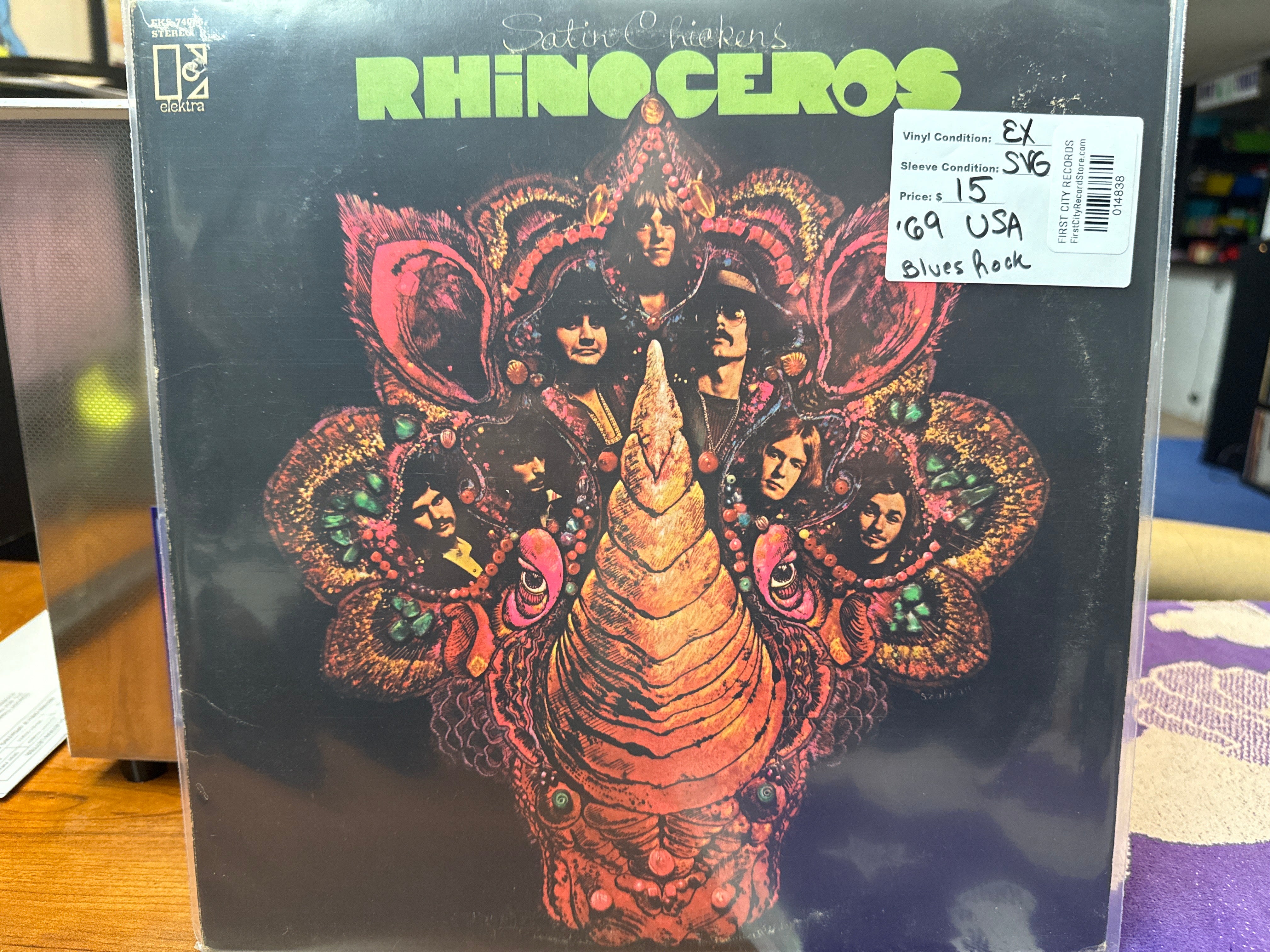 Rhinoceros - Satin Chickens (1969, USED)