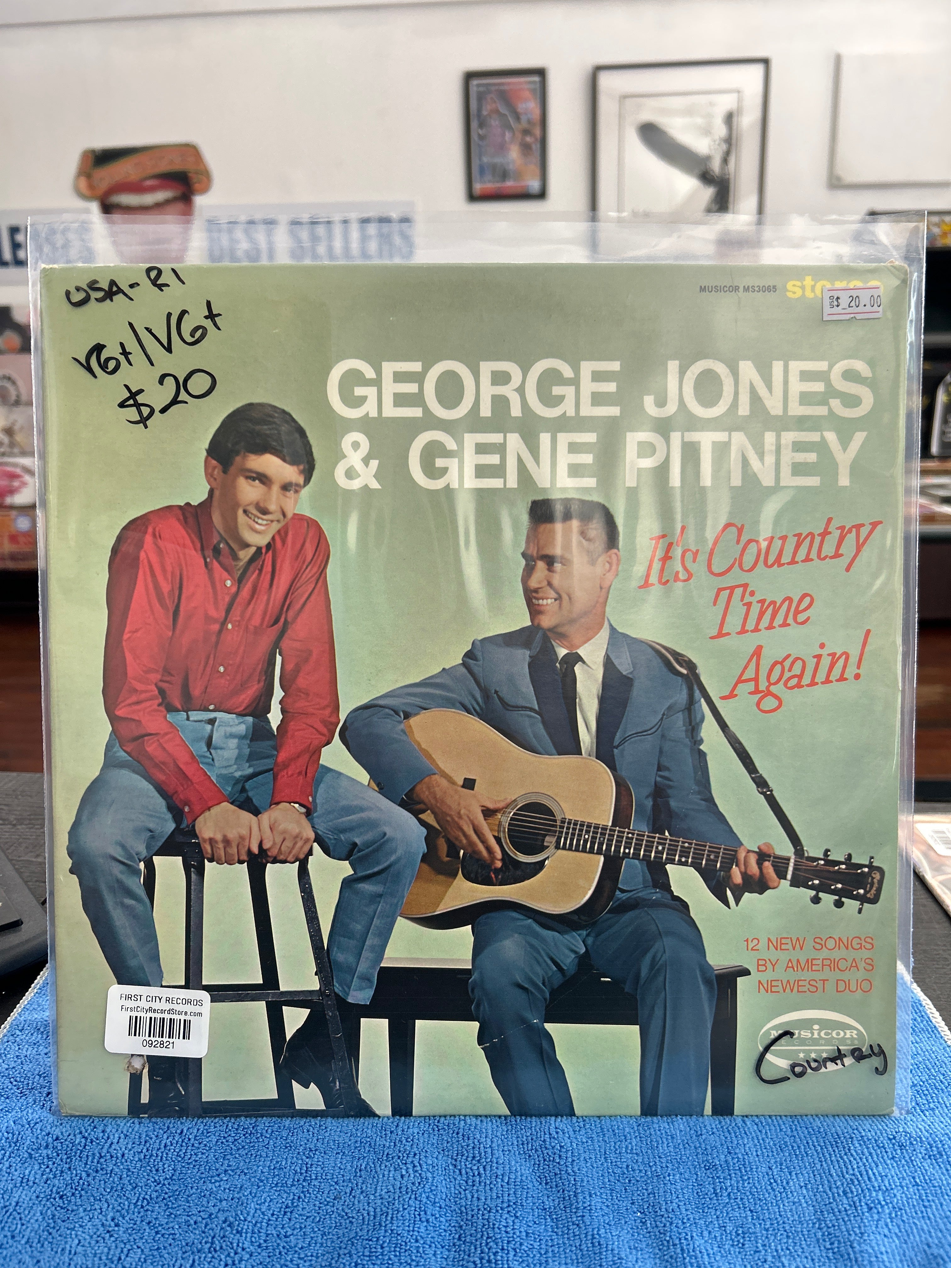 George Jones & Gene Pitney - It’s Country Time Again