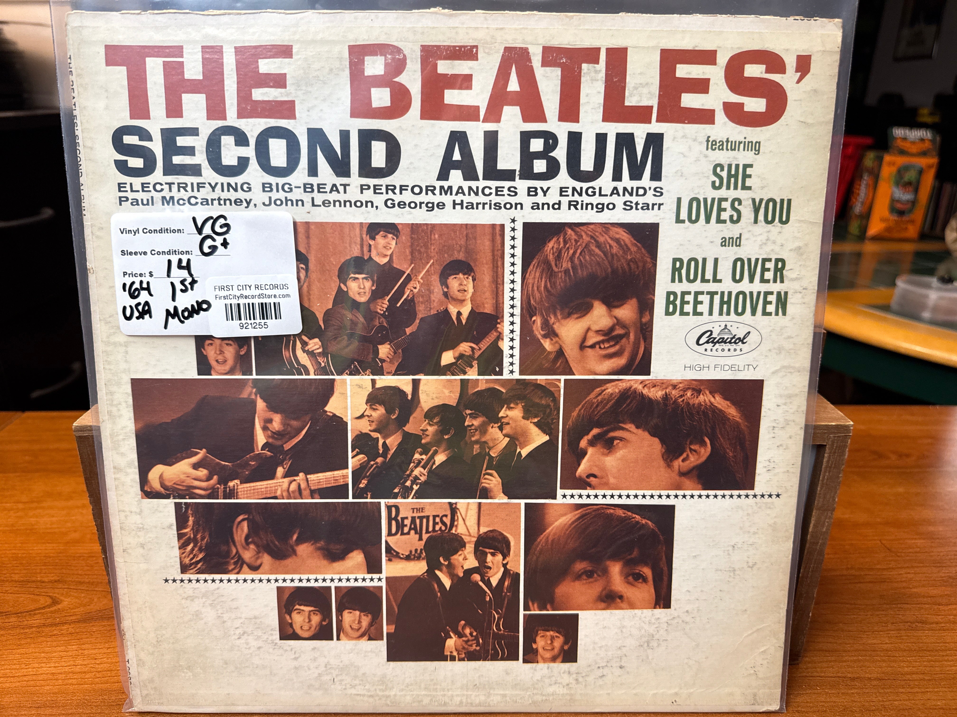 Beatles ‎– The Beatles' Second Album (1964, 1st Mono, USED)