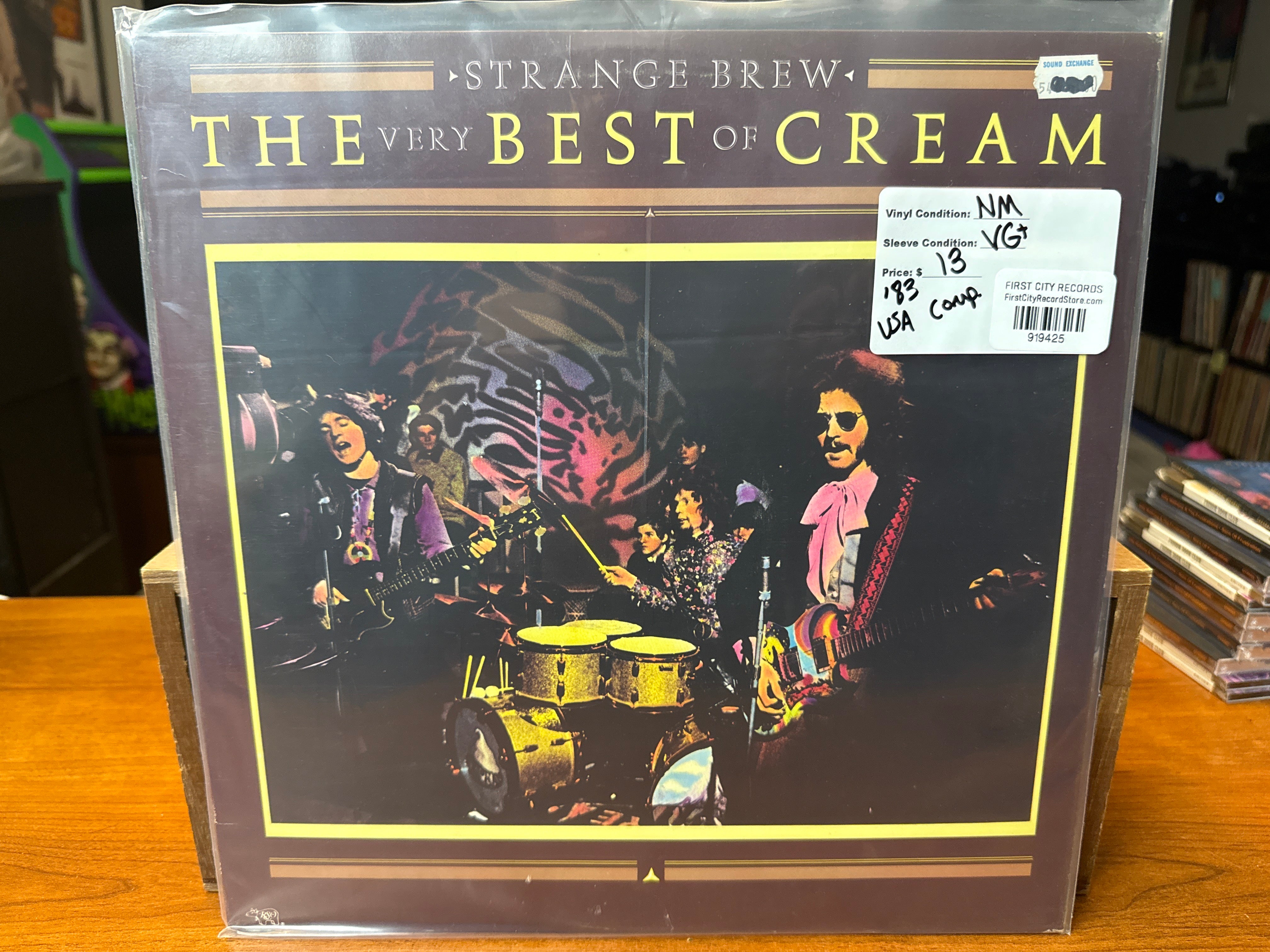 Cream - Strange Brew: Best of Cream (1983, USED)