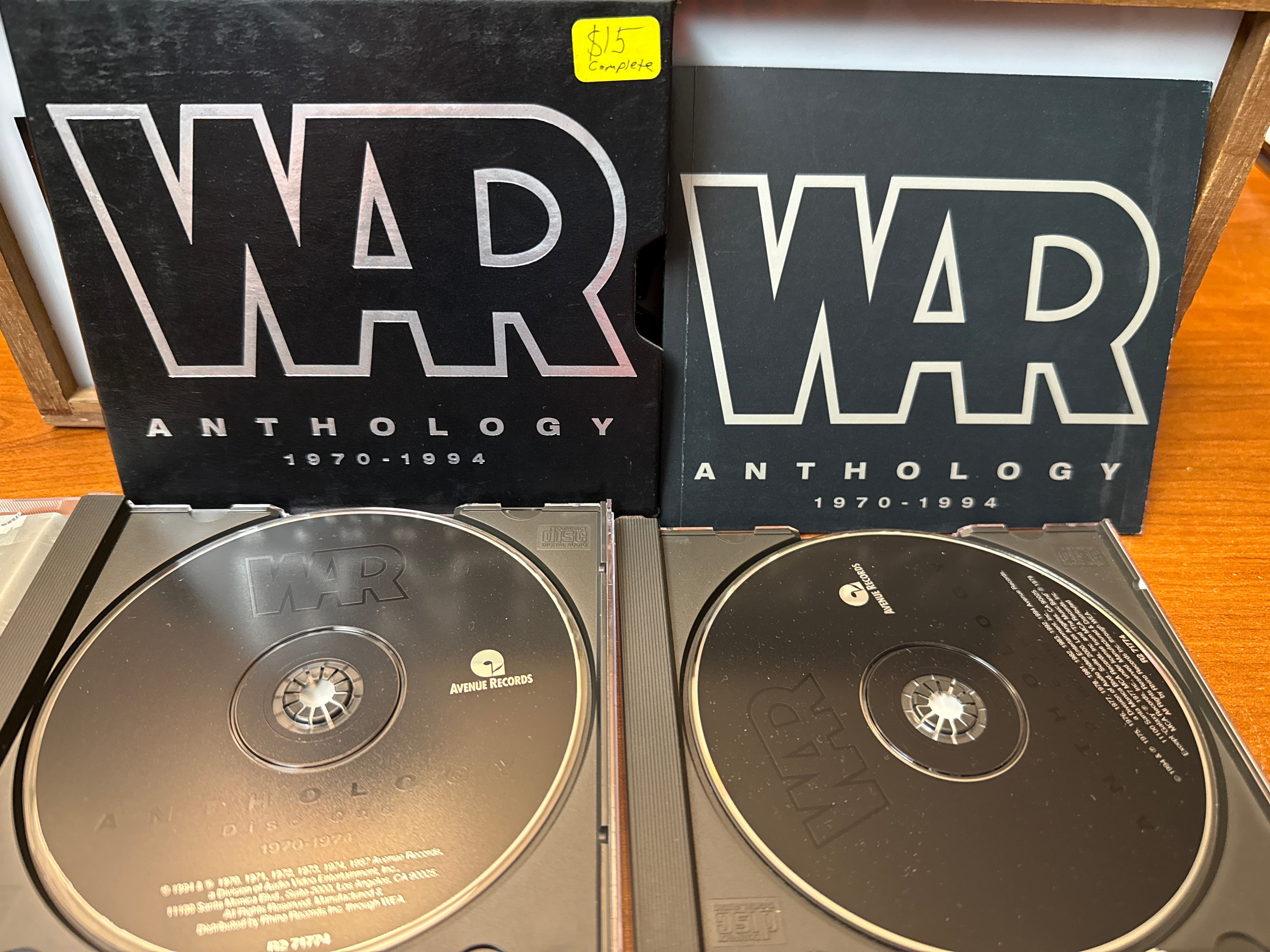 WAR - Anthology Box Set (CD)