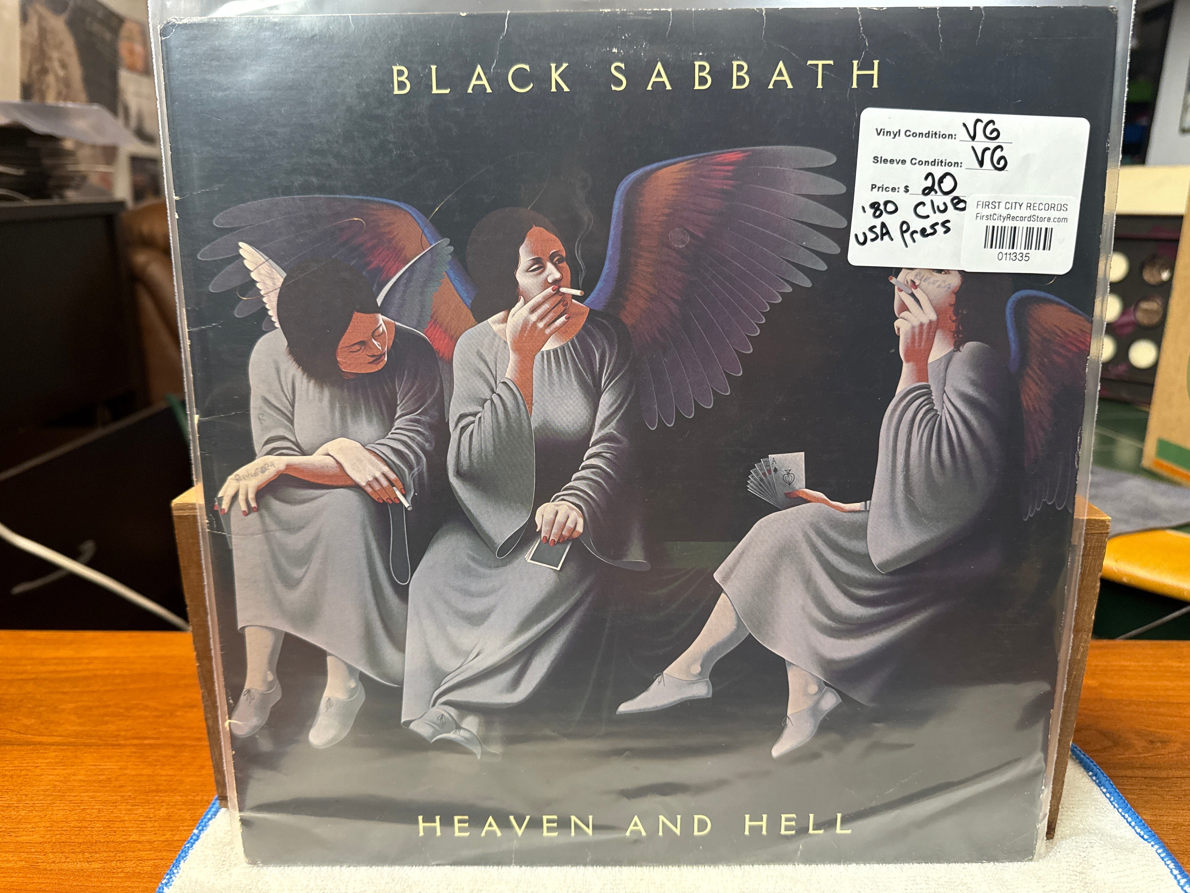 Black Sabbath - Heaven and Hell (1980, Club Pressing, USED)