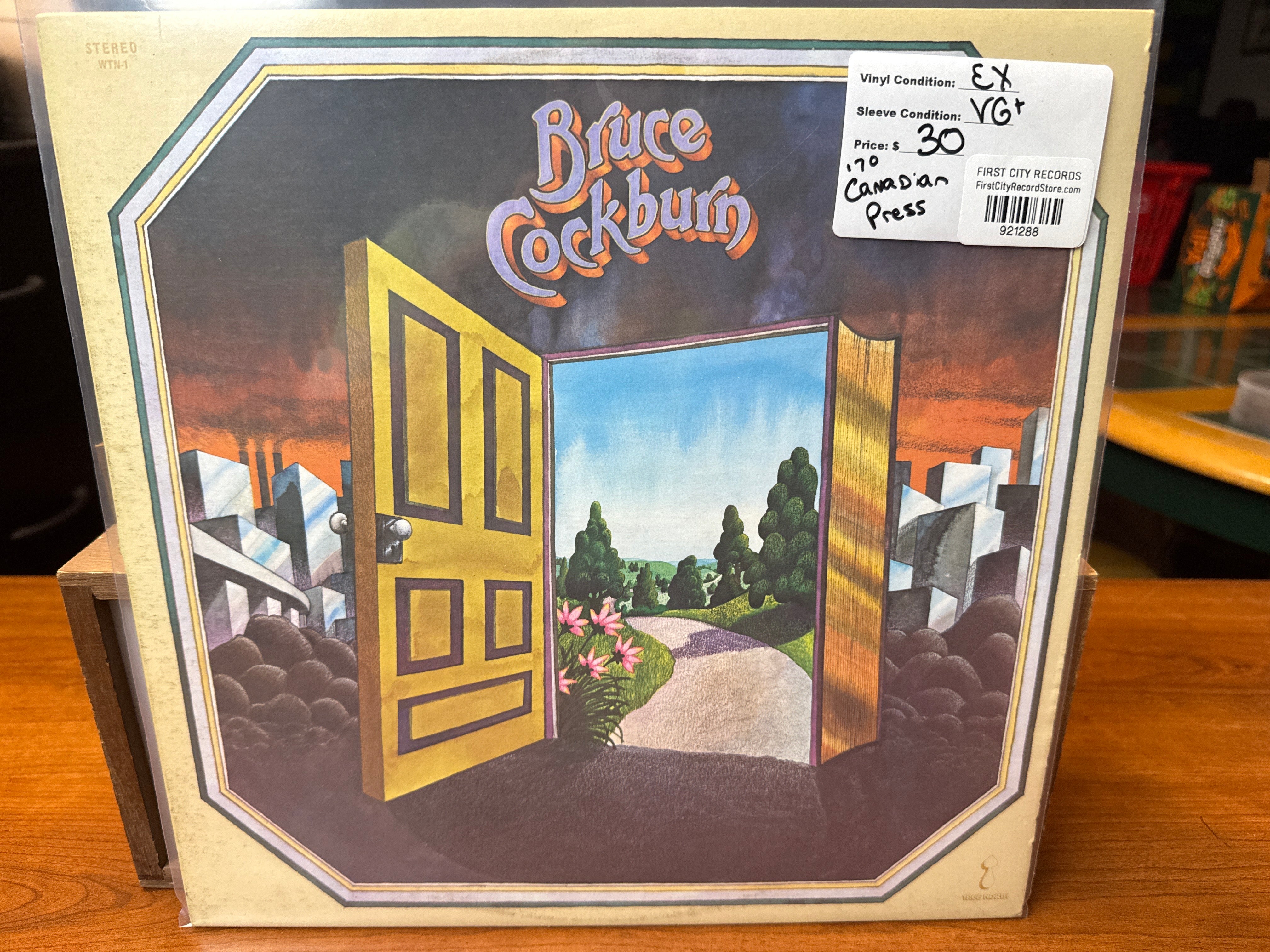 Bruce Cockburn - Self Titled (1970 Canadian Pressing, USED)