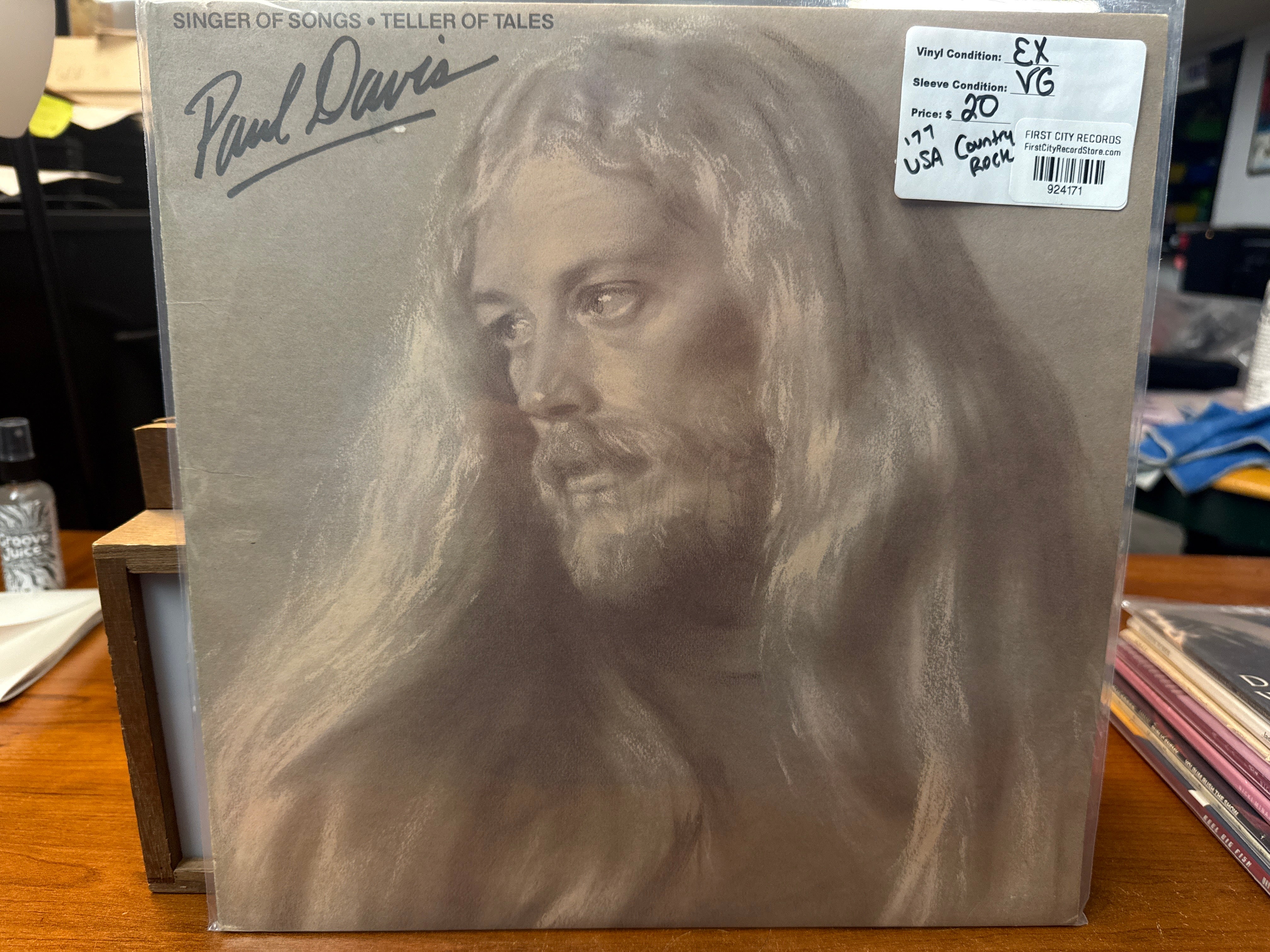 Paul Davis - Singer of Songs, Teller of Tales (1977, USED)
