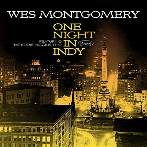 the album cover for Wes Montgomery - One Night in Indy