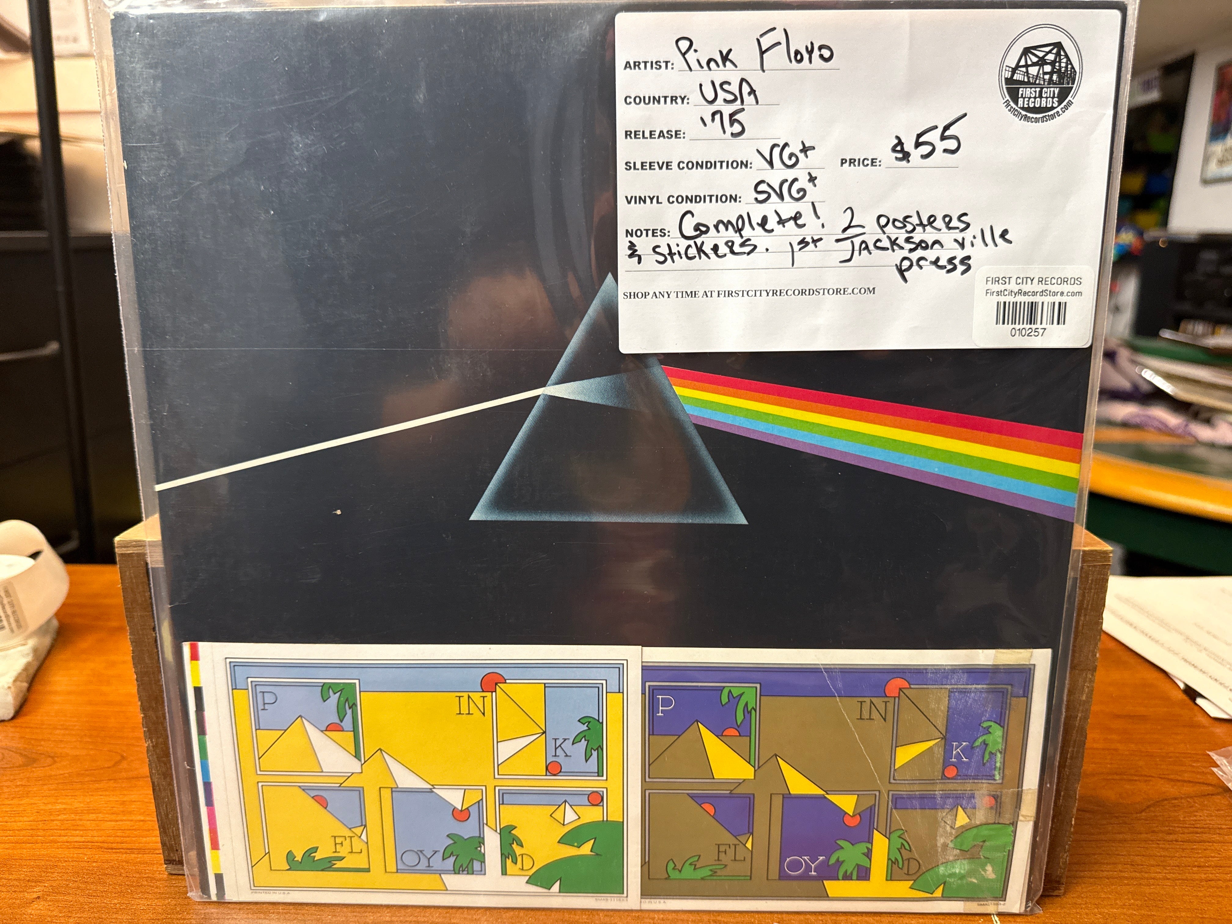 Pink Floyd - Dark Side of the Moon (1975, Complete, USED)