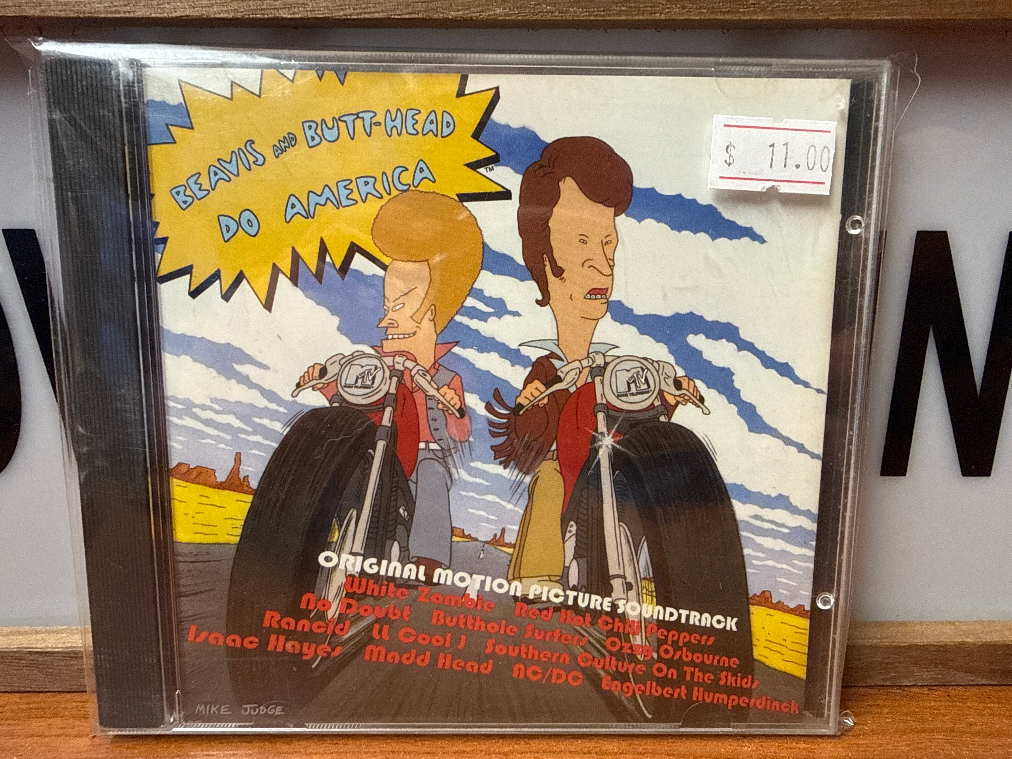 Beavis and Butthead Do America Soundtrack (CD)