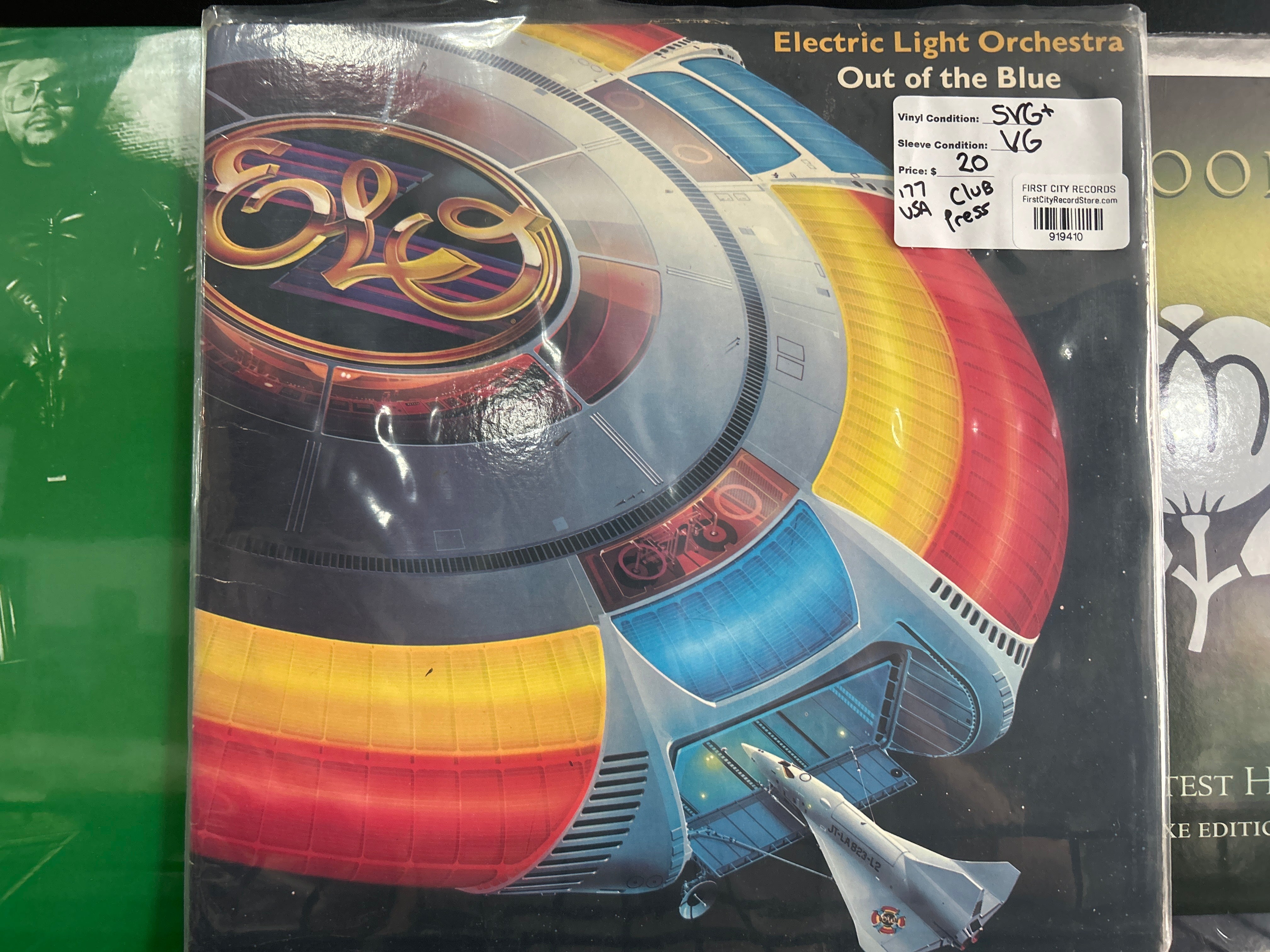 Electric Light Orchestra (ELO) - Out of the Blue (1977, Club Press, USED)