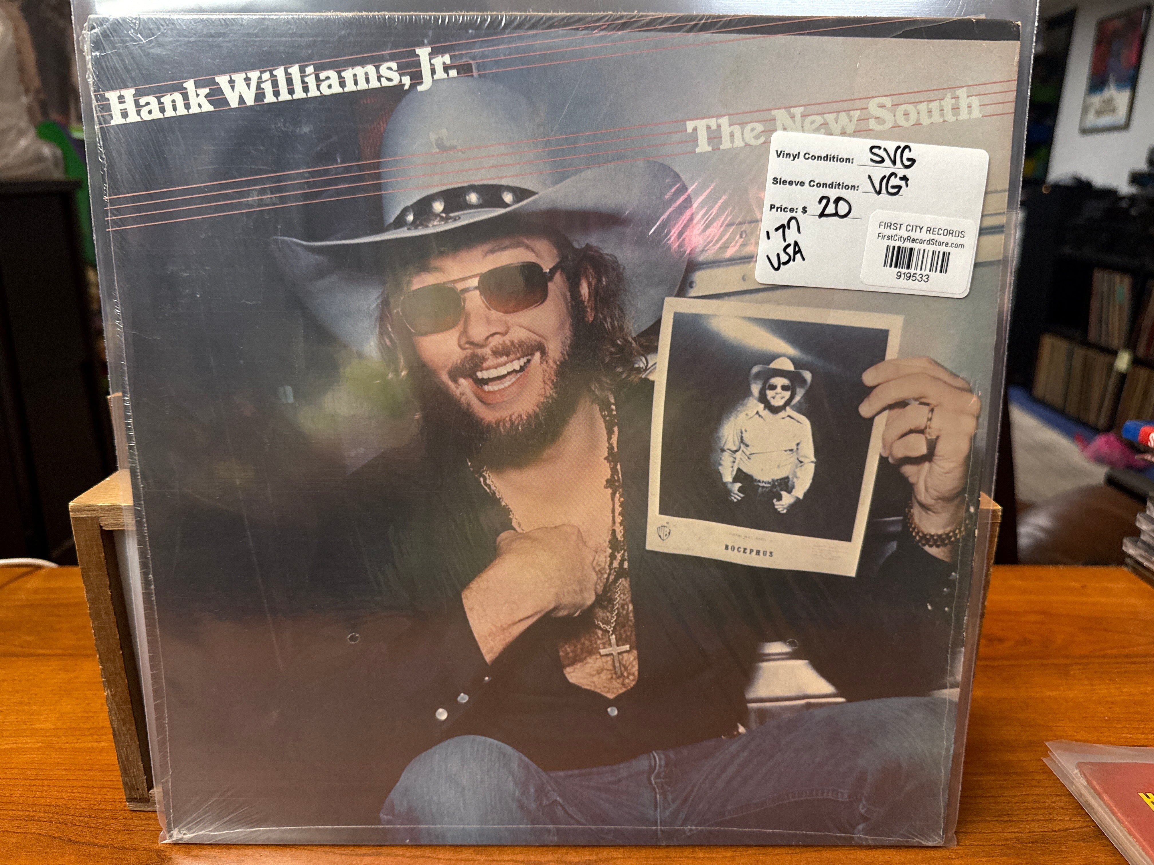 Hank Williams Jr - The New South (1977, USED)