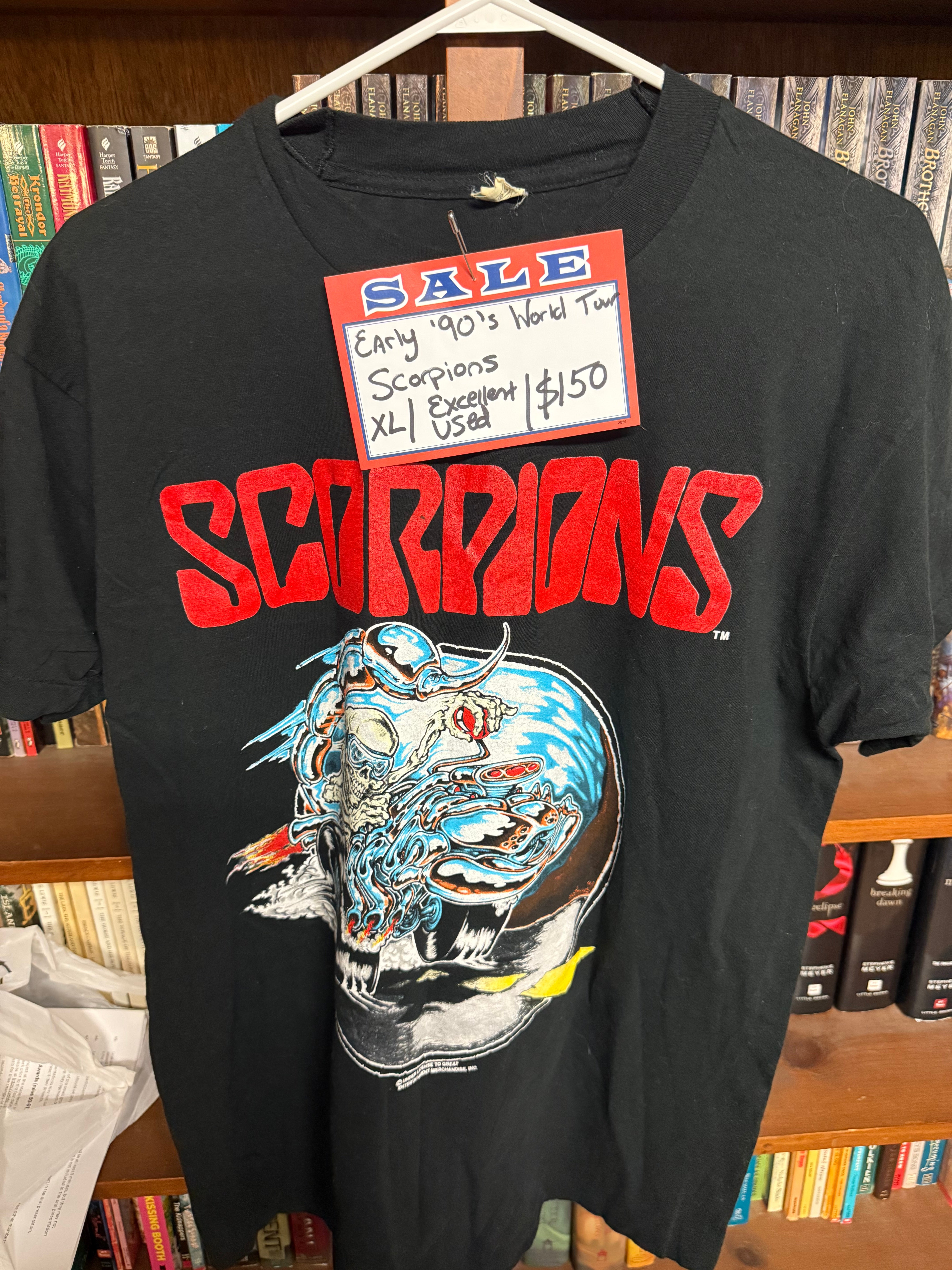 Early 90's Scorpions World Tour Shirt