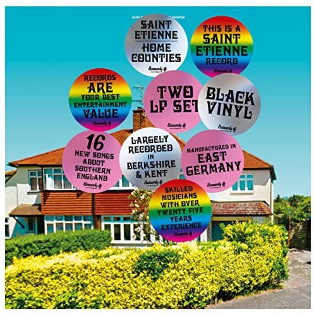the album cover for Saint Etienne - Home Counties [LP]