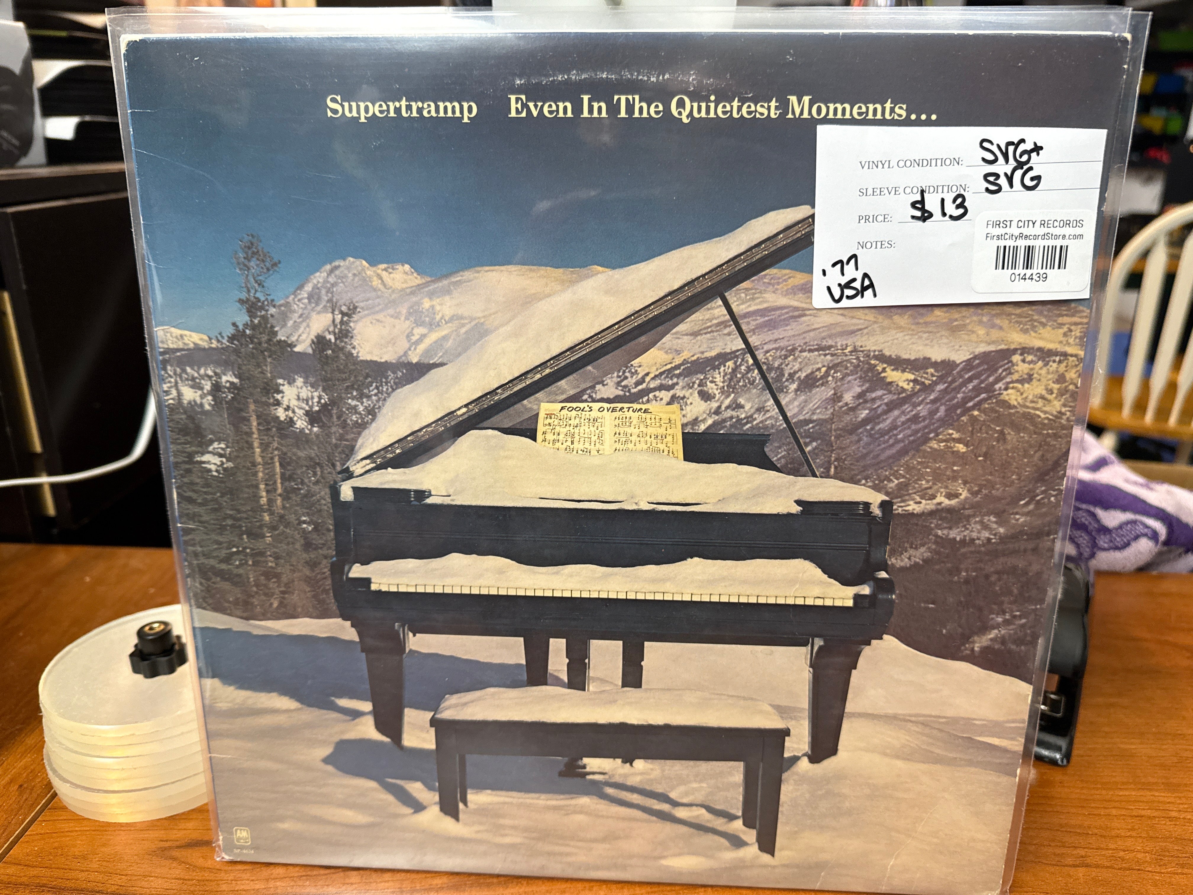 Supertramp - Even in the Quietest Moments (1977, USED)