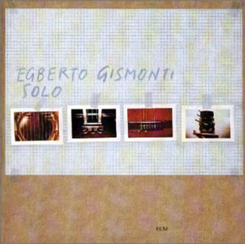 the album cover for Gismonti/Vasconcelos - Solo