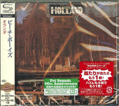the album cover for The Beach Boys - Holland (SHM-CD)