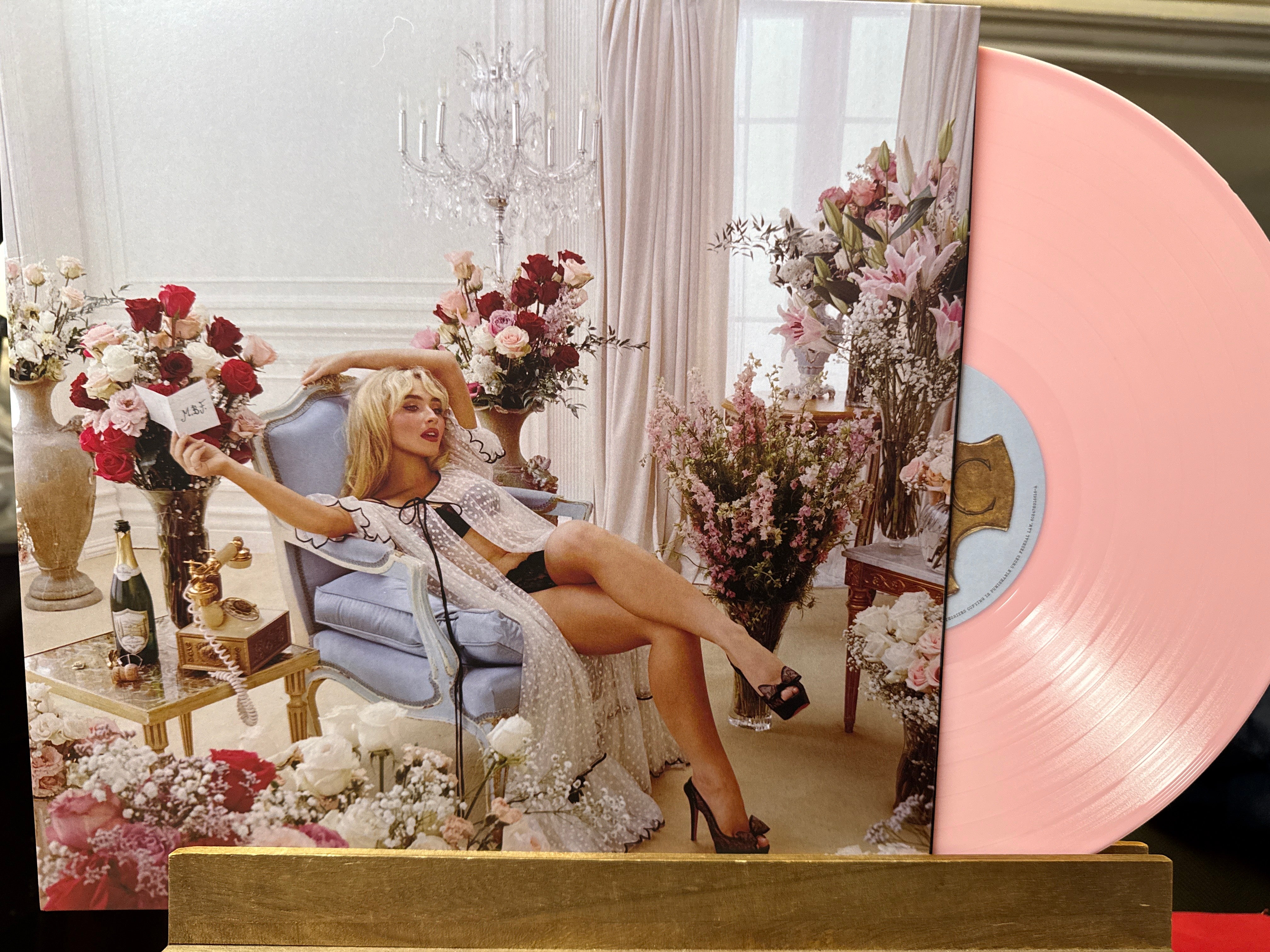 Sabrina Carpenter - Man's Best Friend (2025, Alt. Cover, Dusty Rose, USED)